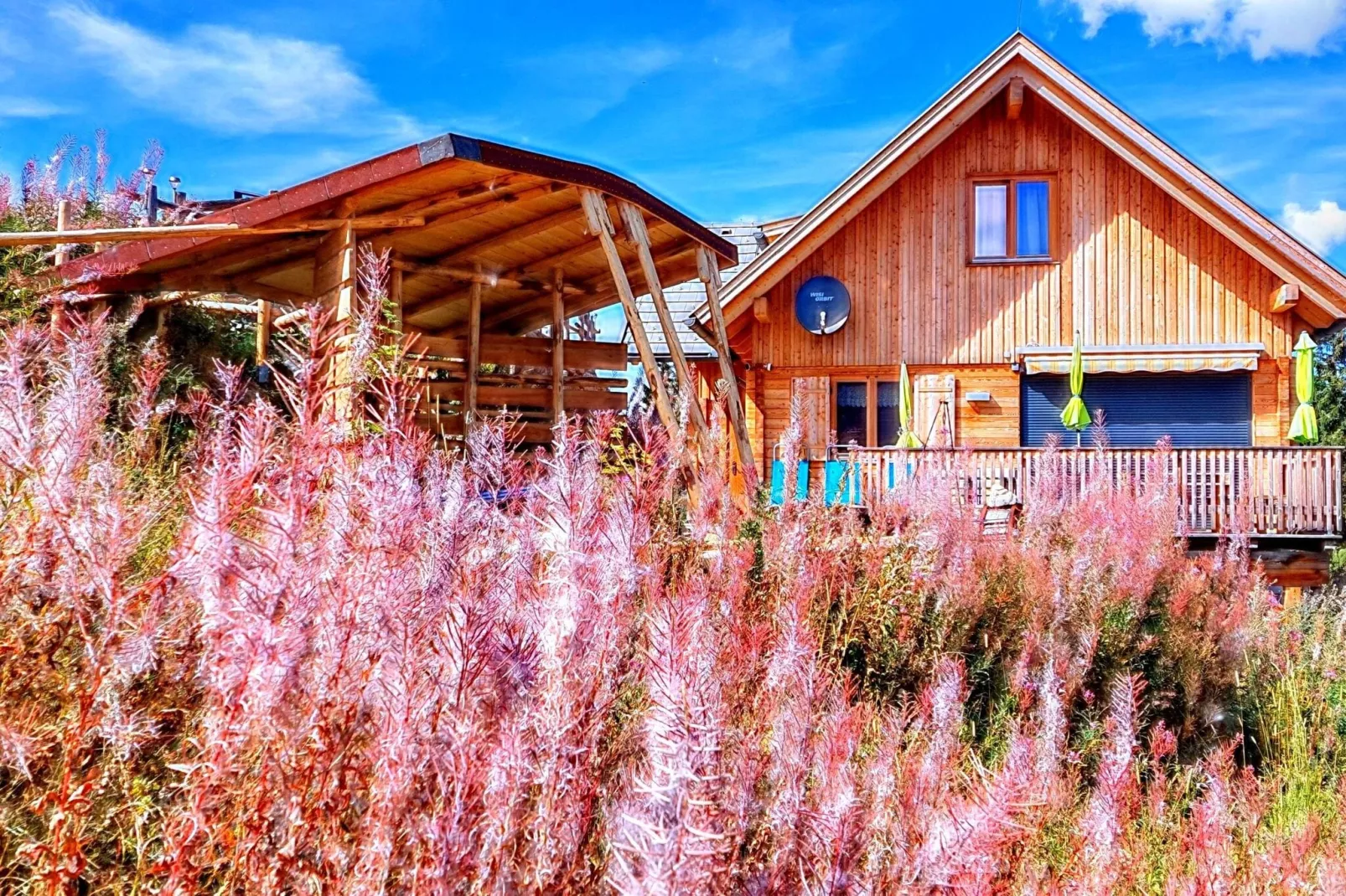 Chalet Die Berghex'n-Gardens summer