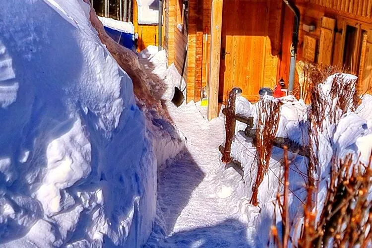 Chalet Die Berghex'n-Garden winter