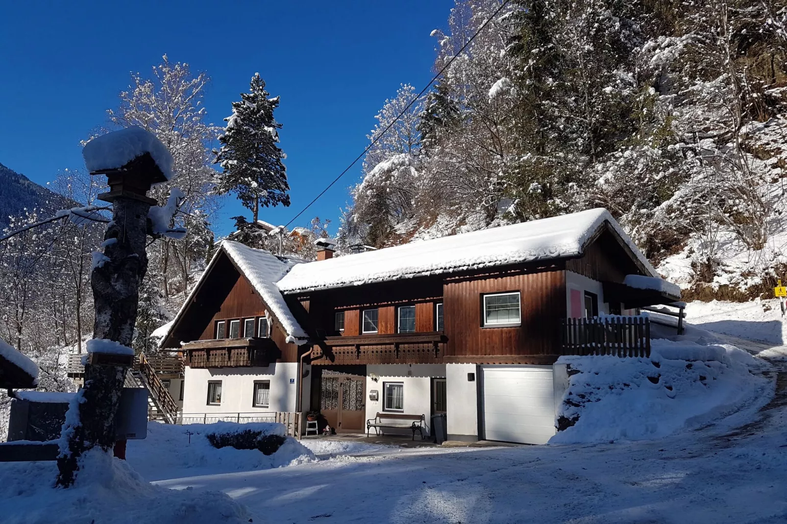 Haus Wasserfall 4 pax-Außenbereich Winter