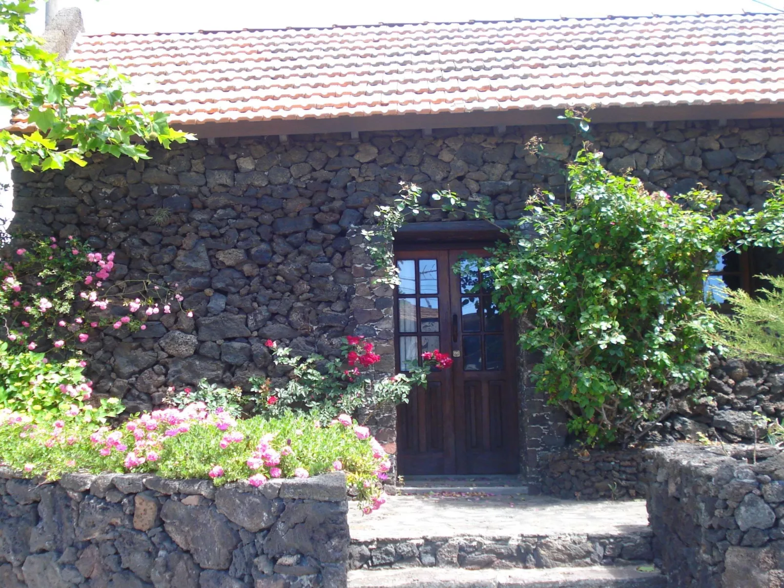 Traditionelles kanarisches Landhaus-Outside