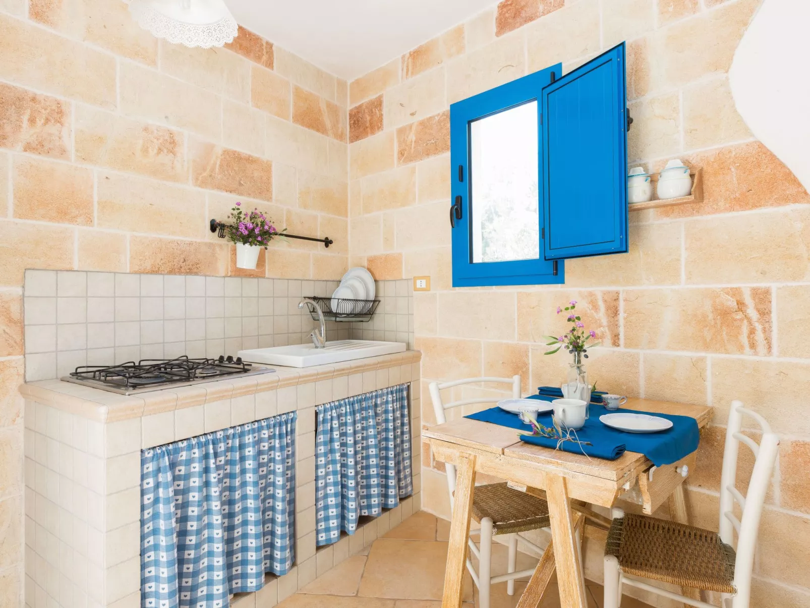 Trullo für Ferien in Apulien-Dedans