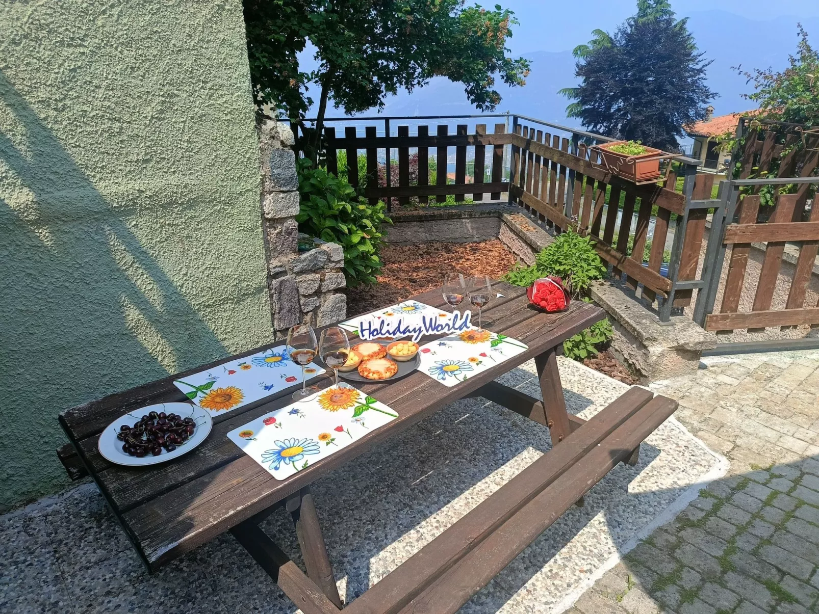 Villa Bruna bei Holiday World-Draußen