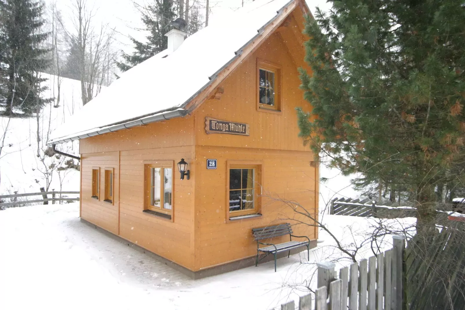 Tonga Mühle-Exterior winter