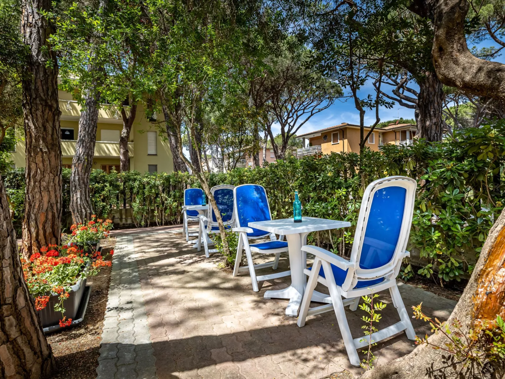 Mareblù' Wohnung mit Jacuzzi-Dehors
