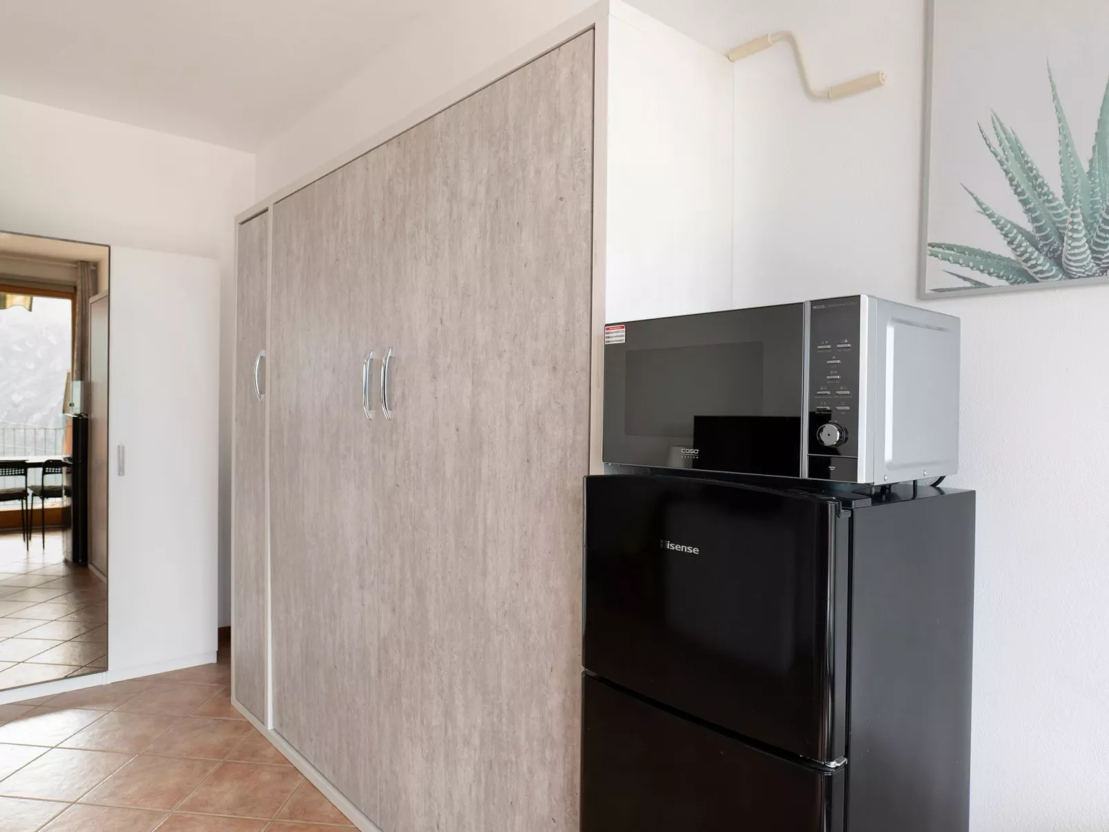 Ein-Zimmer-Wohnung 'Whisper Of Current'-Drinnen