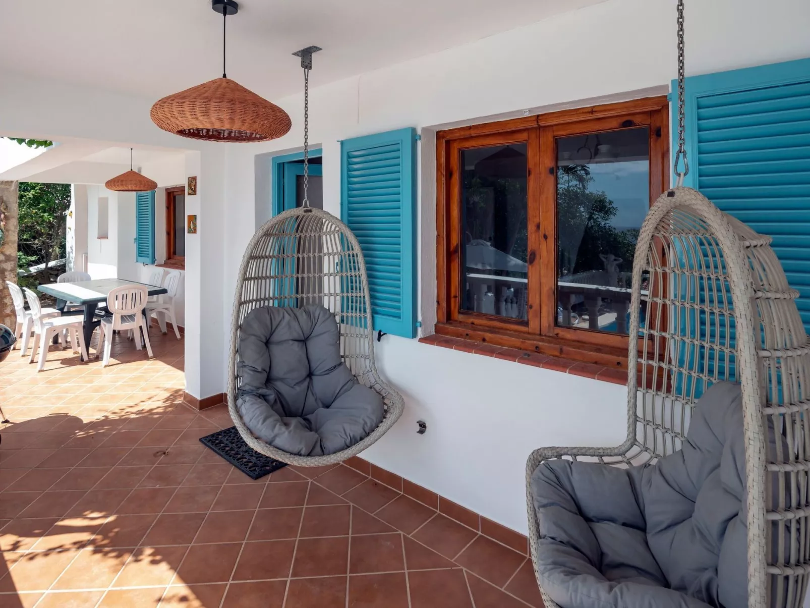 Villa Margarita in Son Bou mit Pool und Meerblick-Drinnen