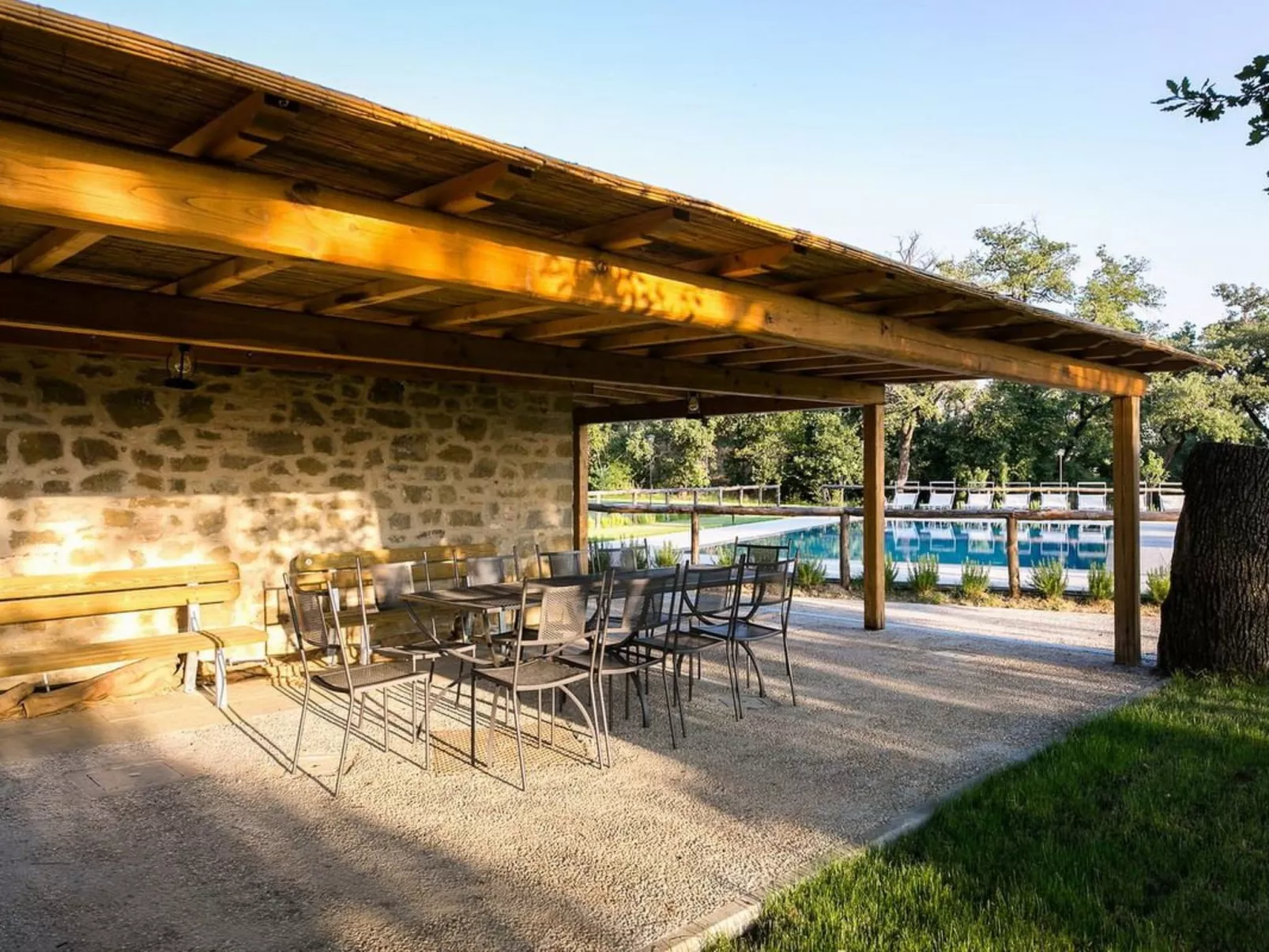 Elegante Villa mit privatem Pool in der Nähe von Cortona-Outside