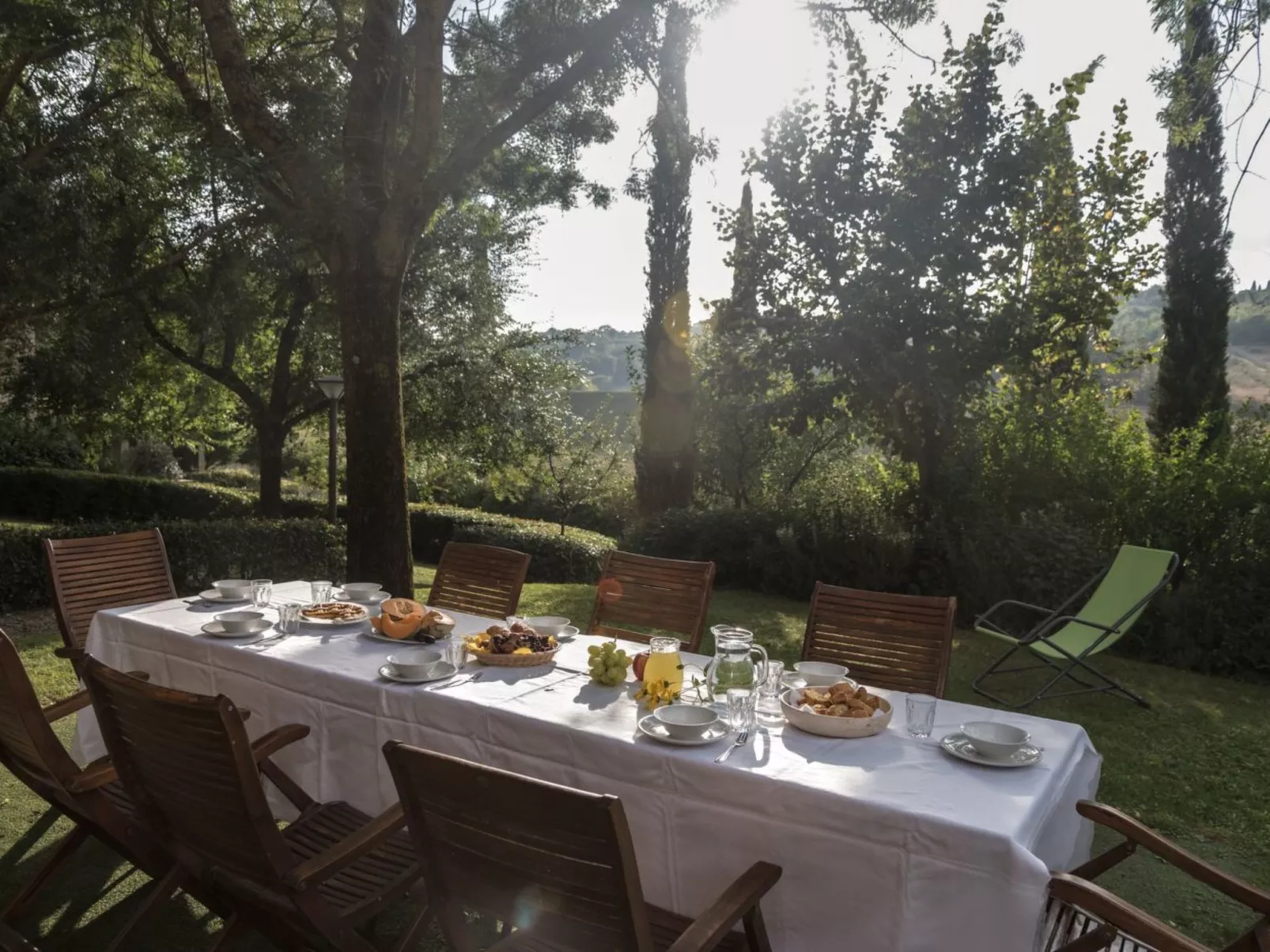 Wohnung Montalcino - Draußen