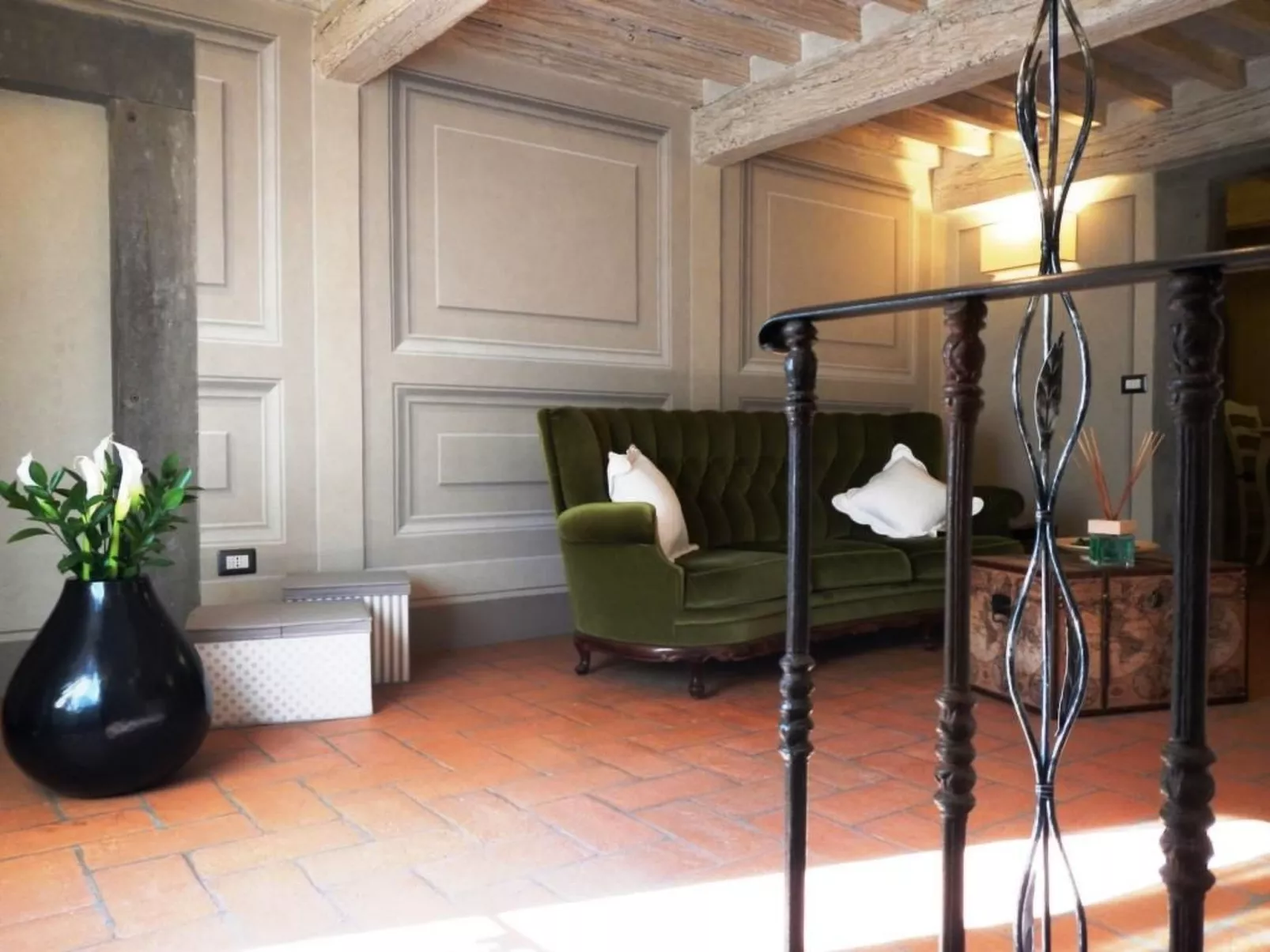 Stilvolle Wohnung mit Whirlpool in einem Renaissance-Palazzo mitten in Cortona-Inside