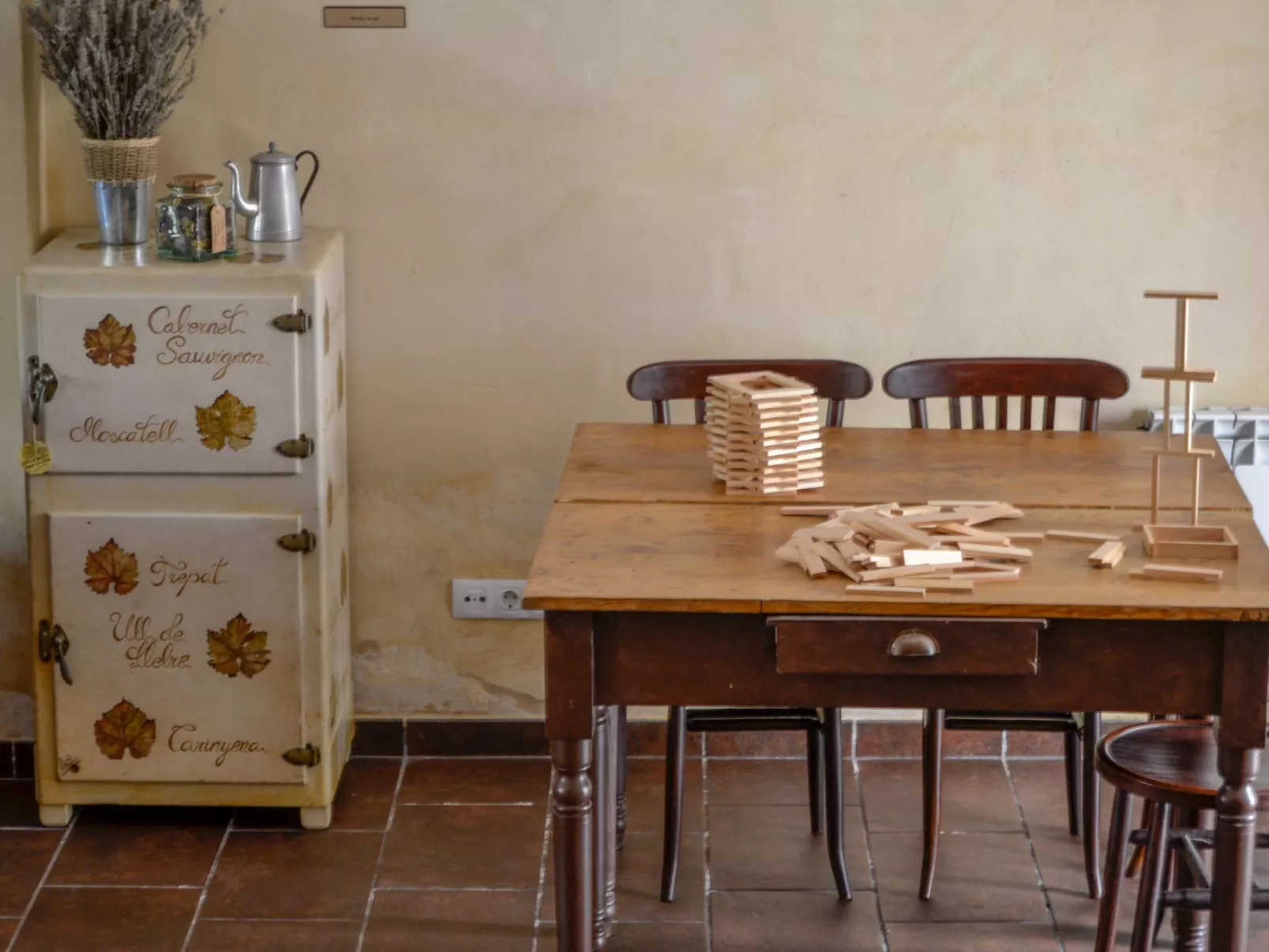 Els Cups, casa rural-Drinnen