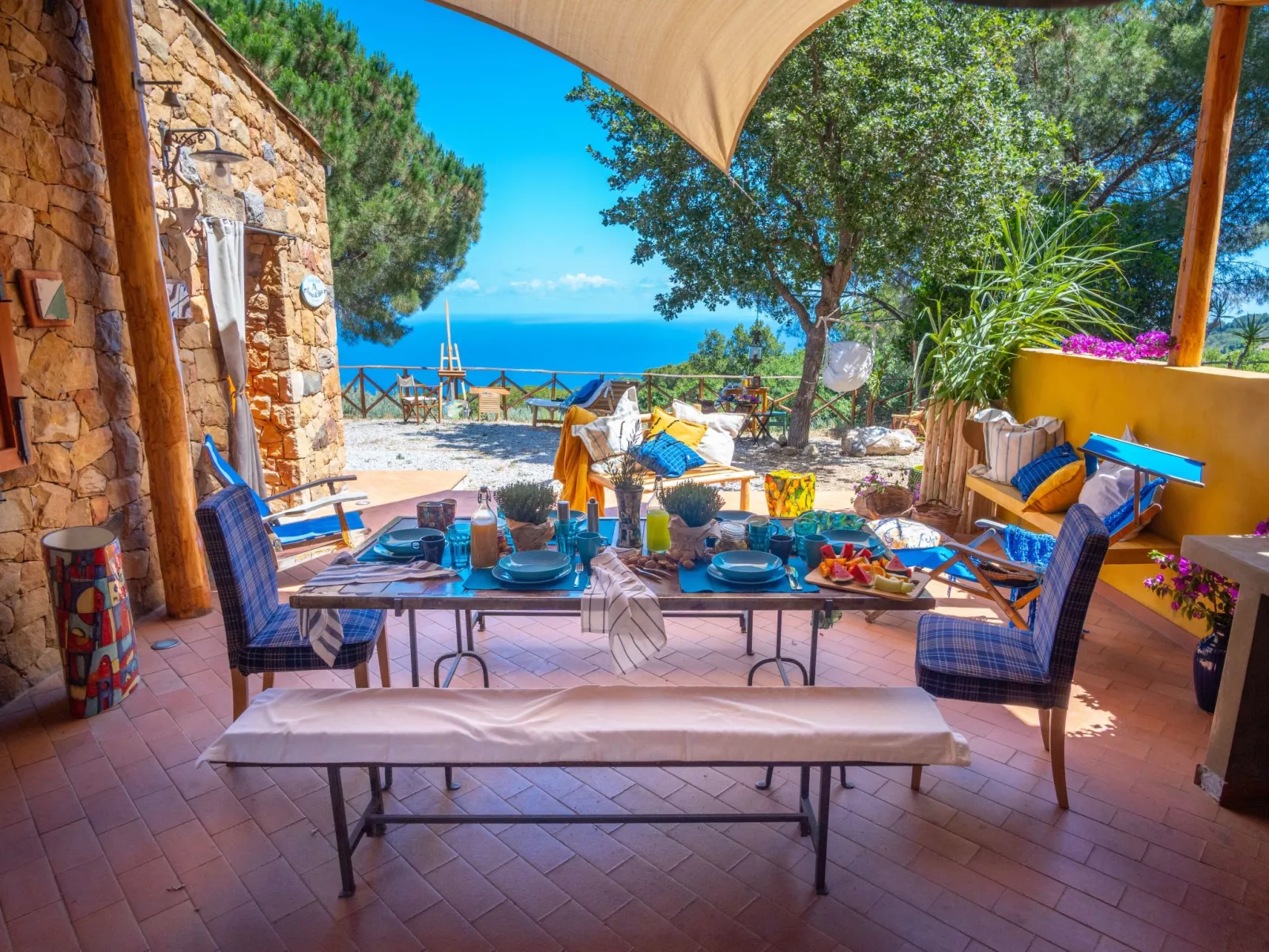 Terre di Bea - charmantes Privatanwesen am Meer-Dehors