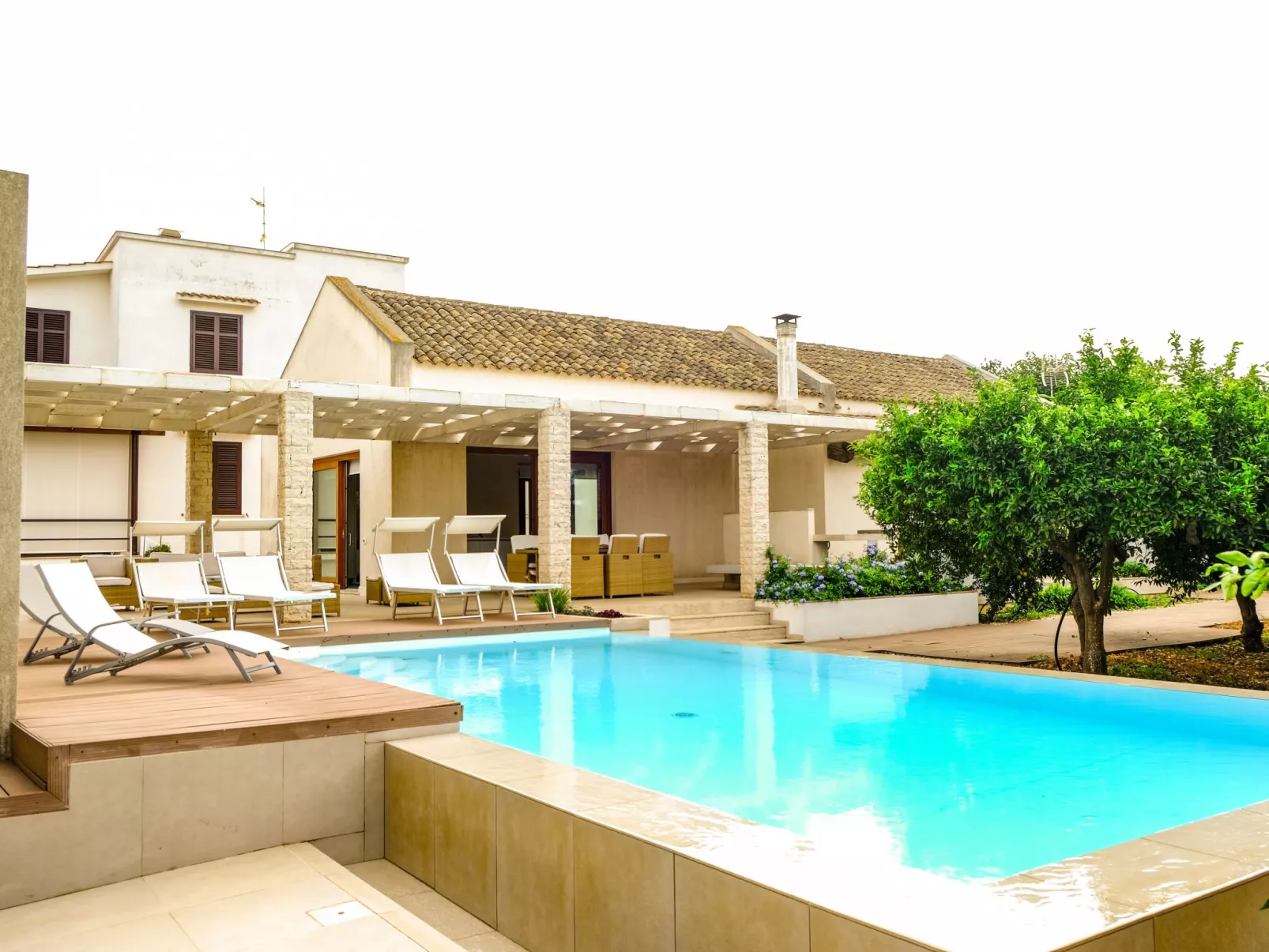 Ferienvilla "Barbara" mit eigenem Pool-Outside