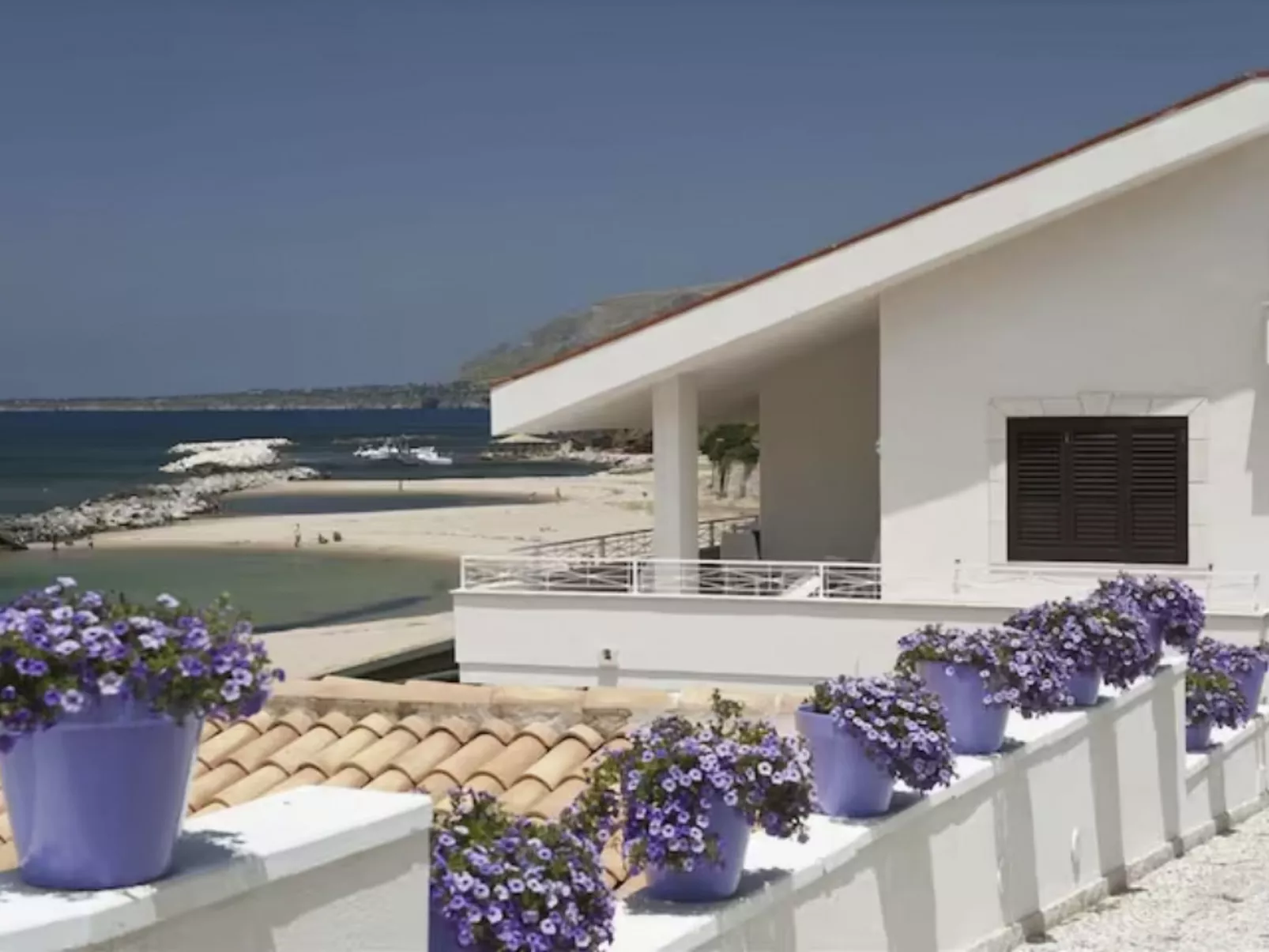 Villa am Meer Trappeto-Drinnen