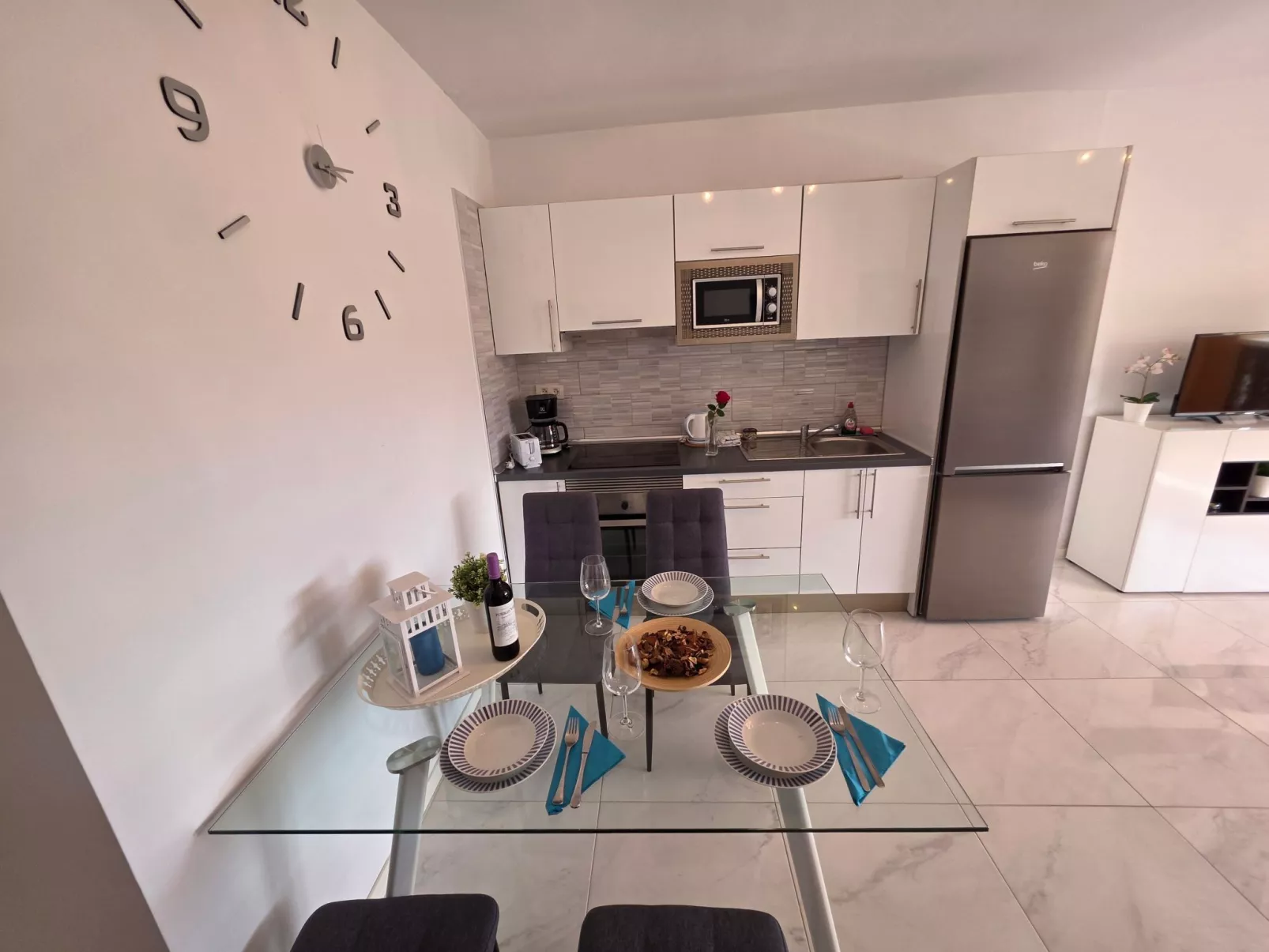 Apartment Ocean View-Dedans