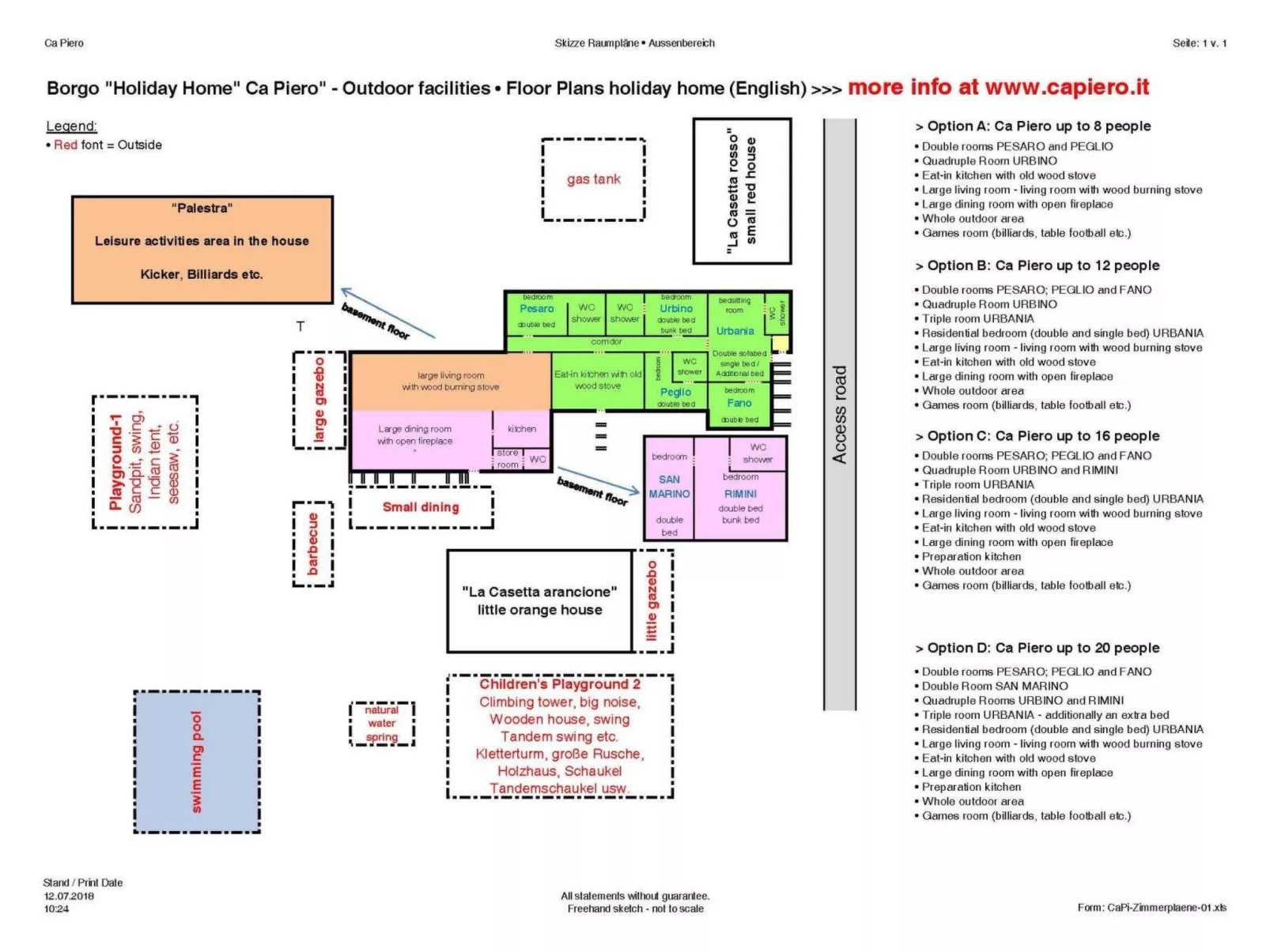 ♥️ ♥️ Ferienhaus Ca Piero - ein antikes Borgo (Dörfchen) OBJEKTPREIS* für 20 Pe-Dedans