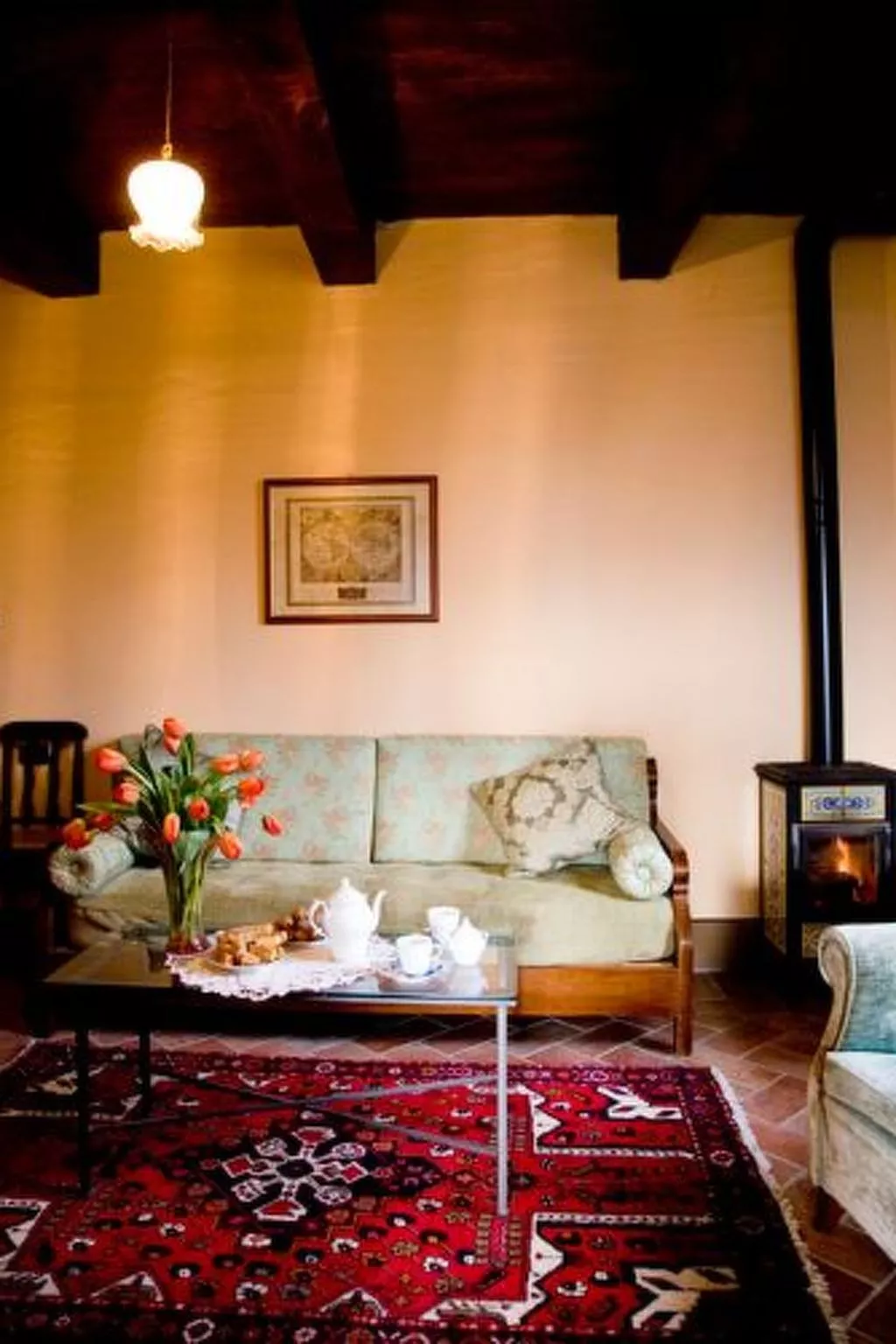 Villa Pruneto mit Pool in den Hügeln der Toskana-Dedans