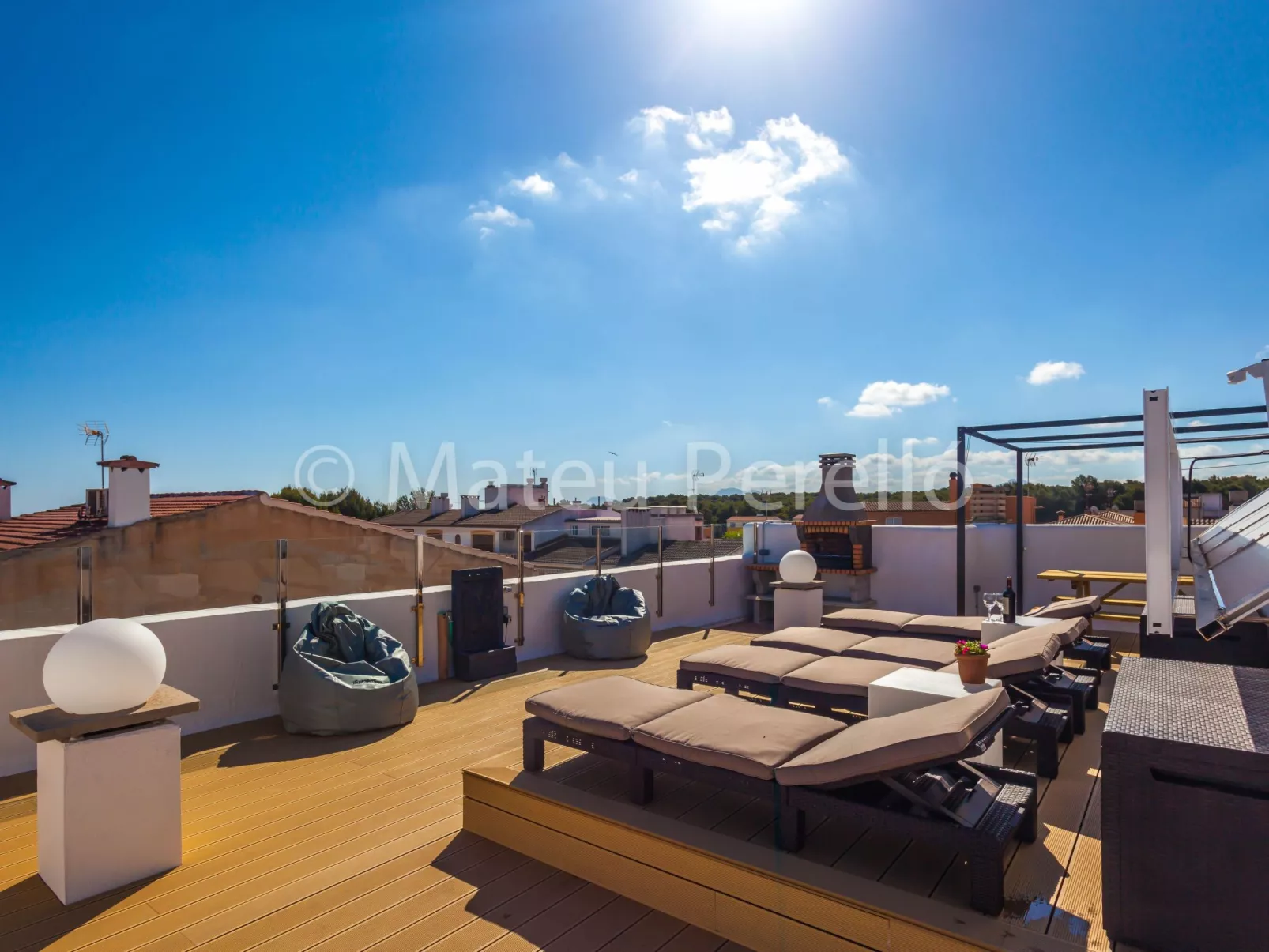 Charmante Wohnung in Son Baulo mit Grill-Drinnen