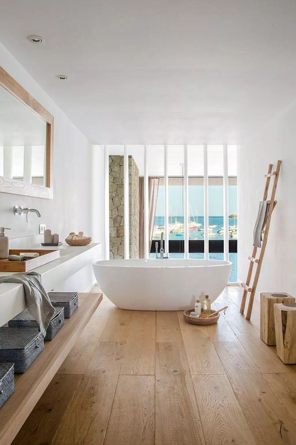 Haus "Colonia Beach" mit Blick auf das Wasser-Inside