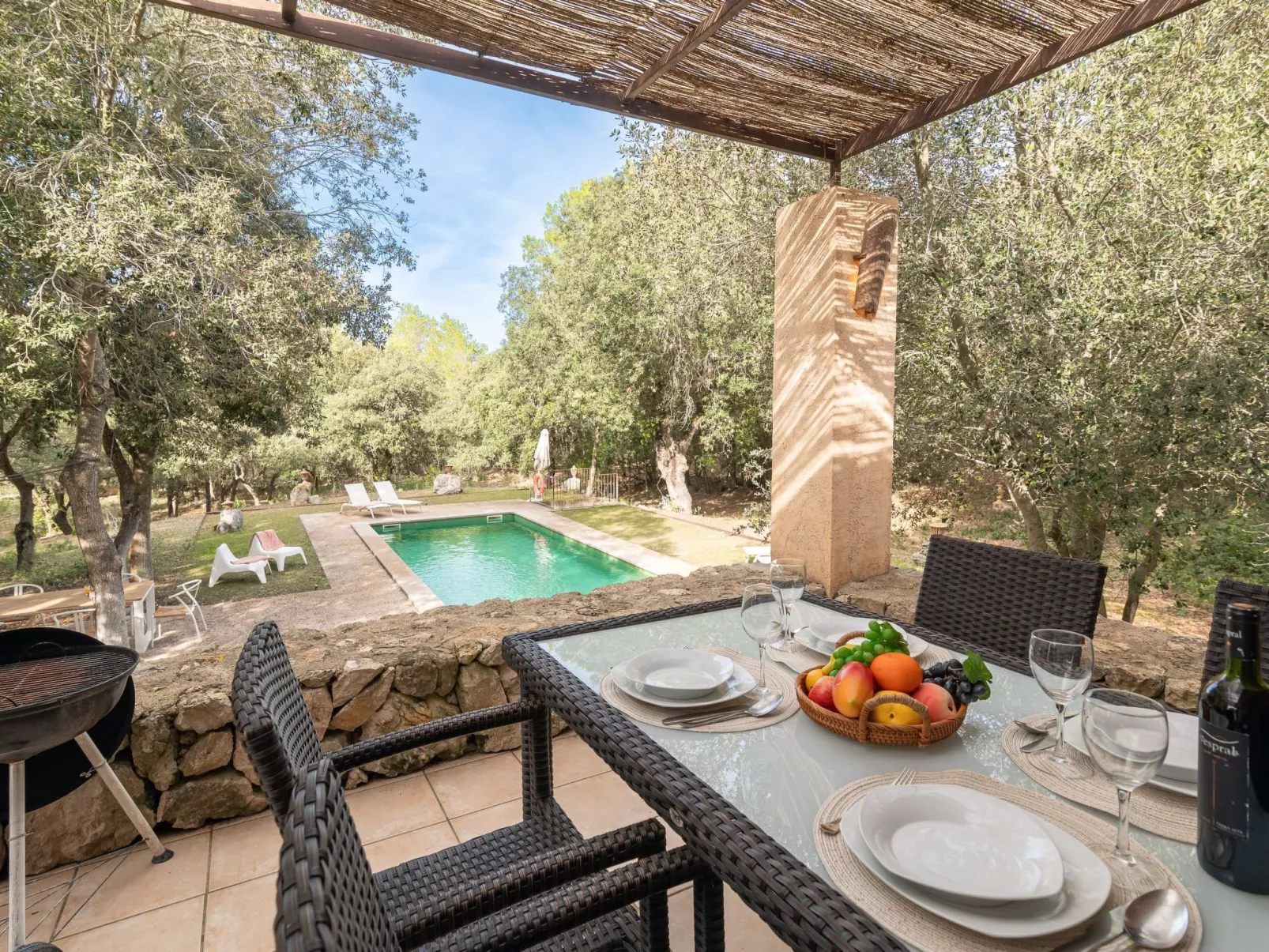 Finca "Mirador" mit privatem Pool-Dedans