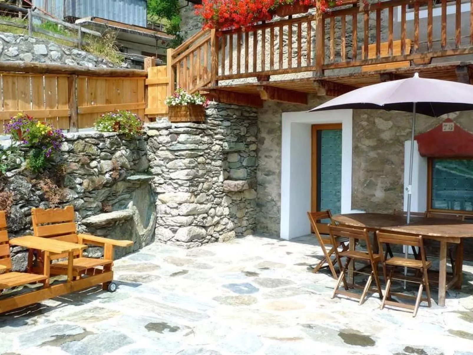 Drei-Zimmer-Wohnung La Mucca in Gignod-Inside