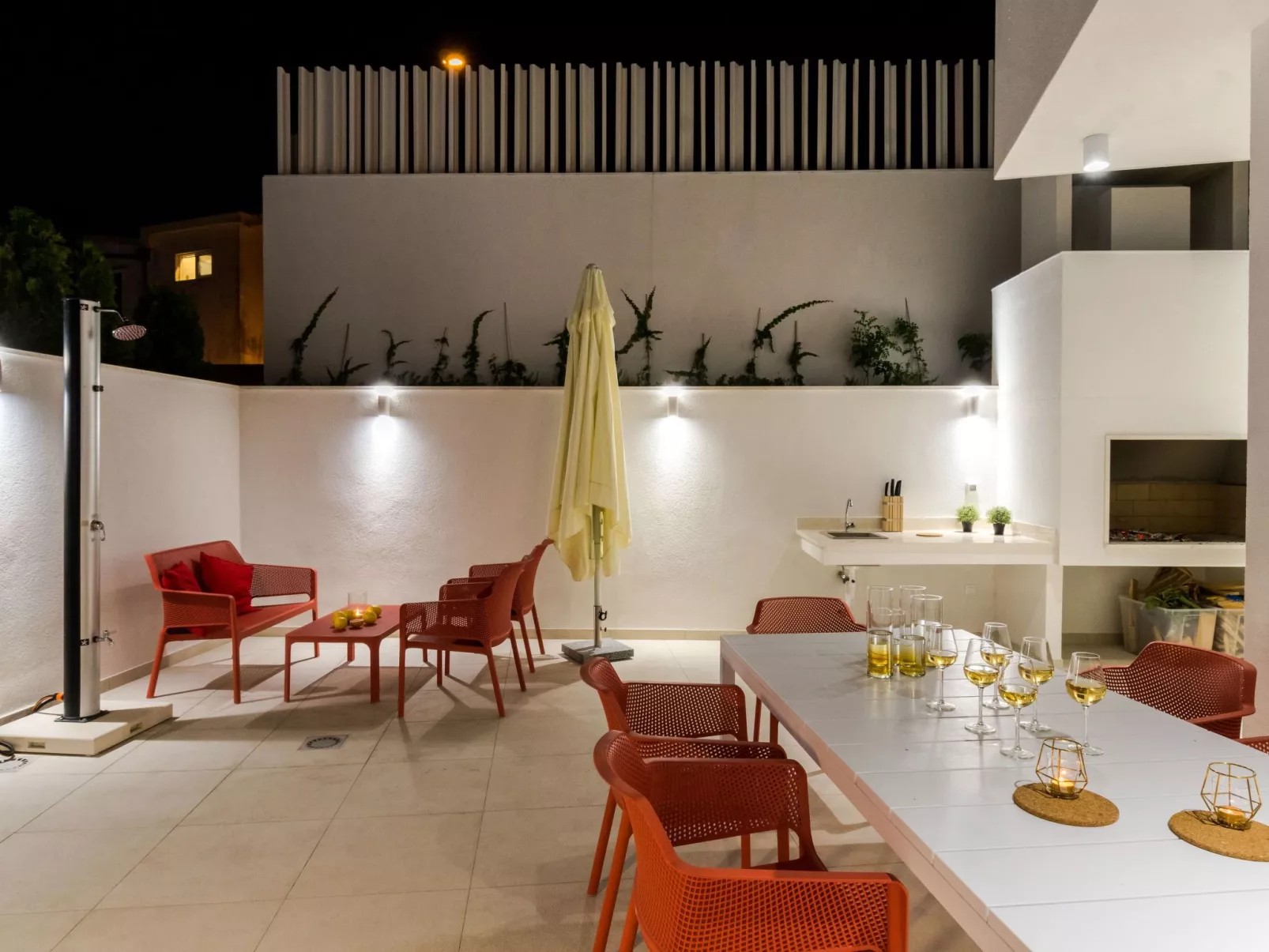 Schöne Villa Zvizdan mit Infinity-Pool-Outside