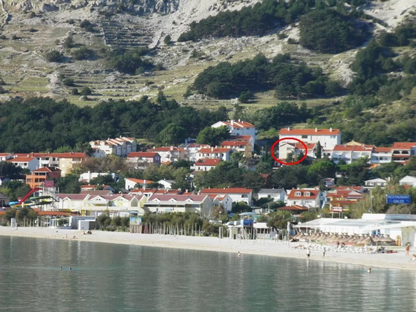 In Baška mit Eigenem Balkon-Inside