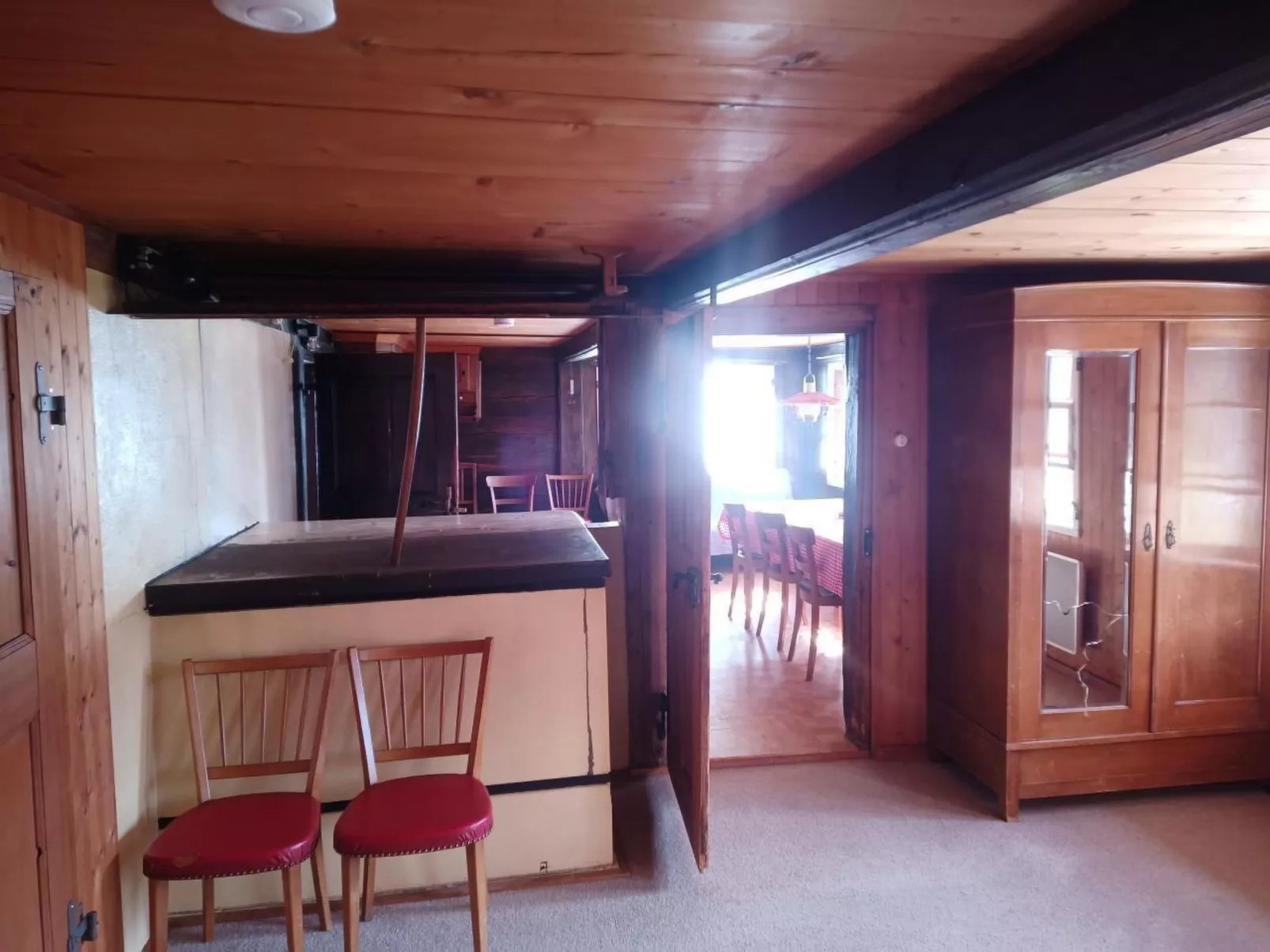 Antikes Ferienhaus-Dedans