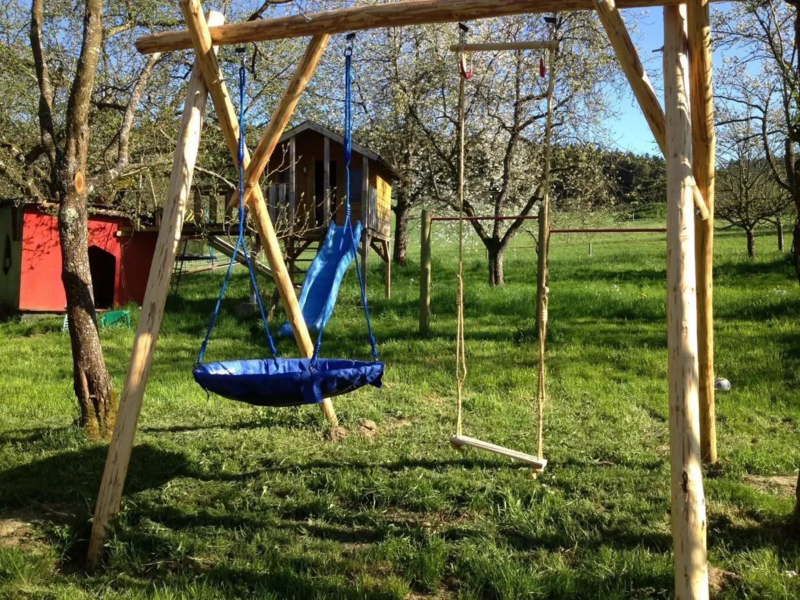 Wohnung in Unterharmersbach mit Garten und Grill-Draußen