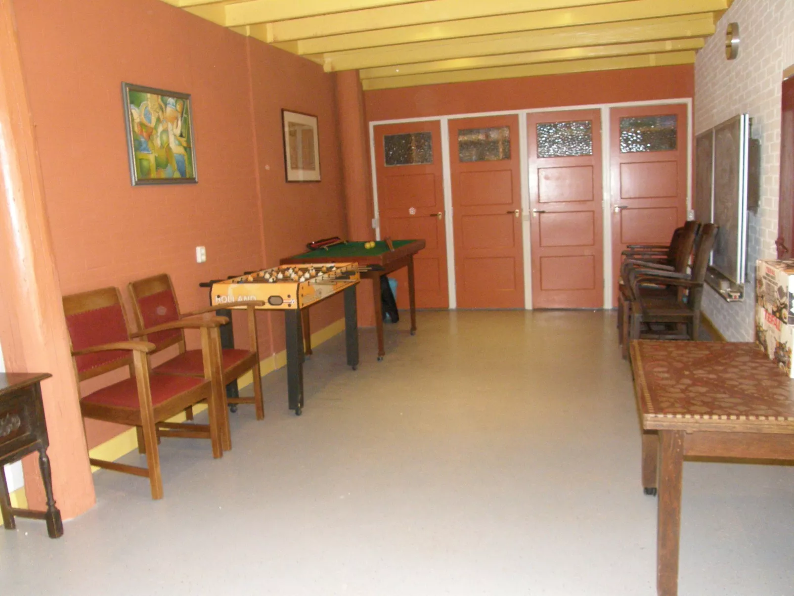 Urlaub wie früher auf einem Bauernhof mit dem Komfort von heute.-Dedans