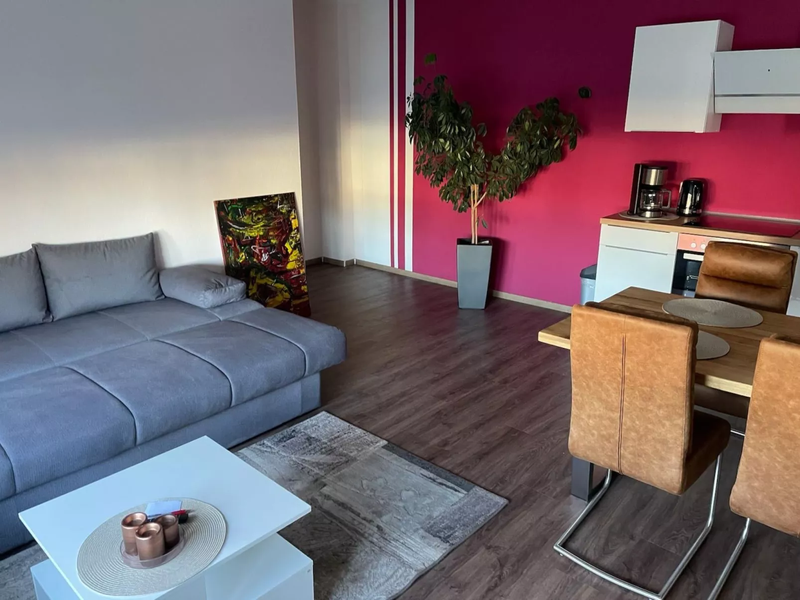 Top-moderne Ferienwohnung für 4 Personen mit Vollausstattung auf schönem, frühe-Inside