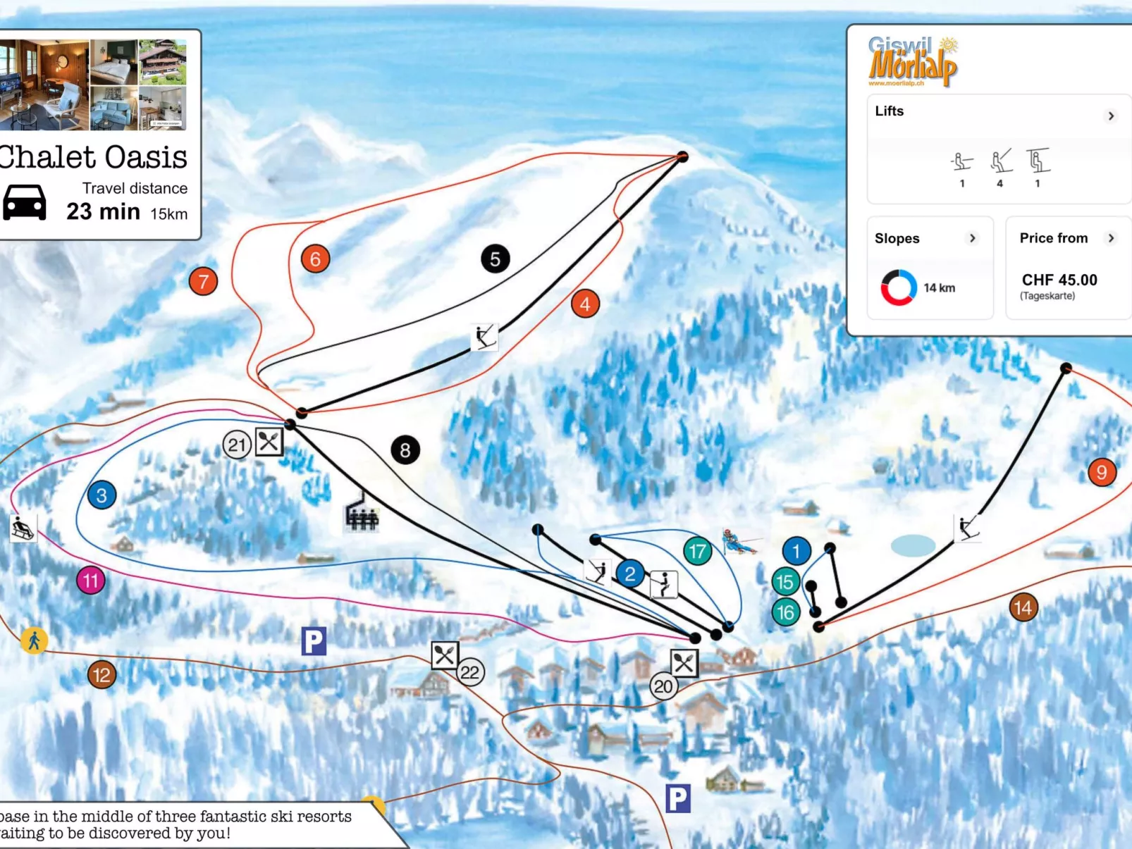 Chalet Oasis-Drinnen