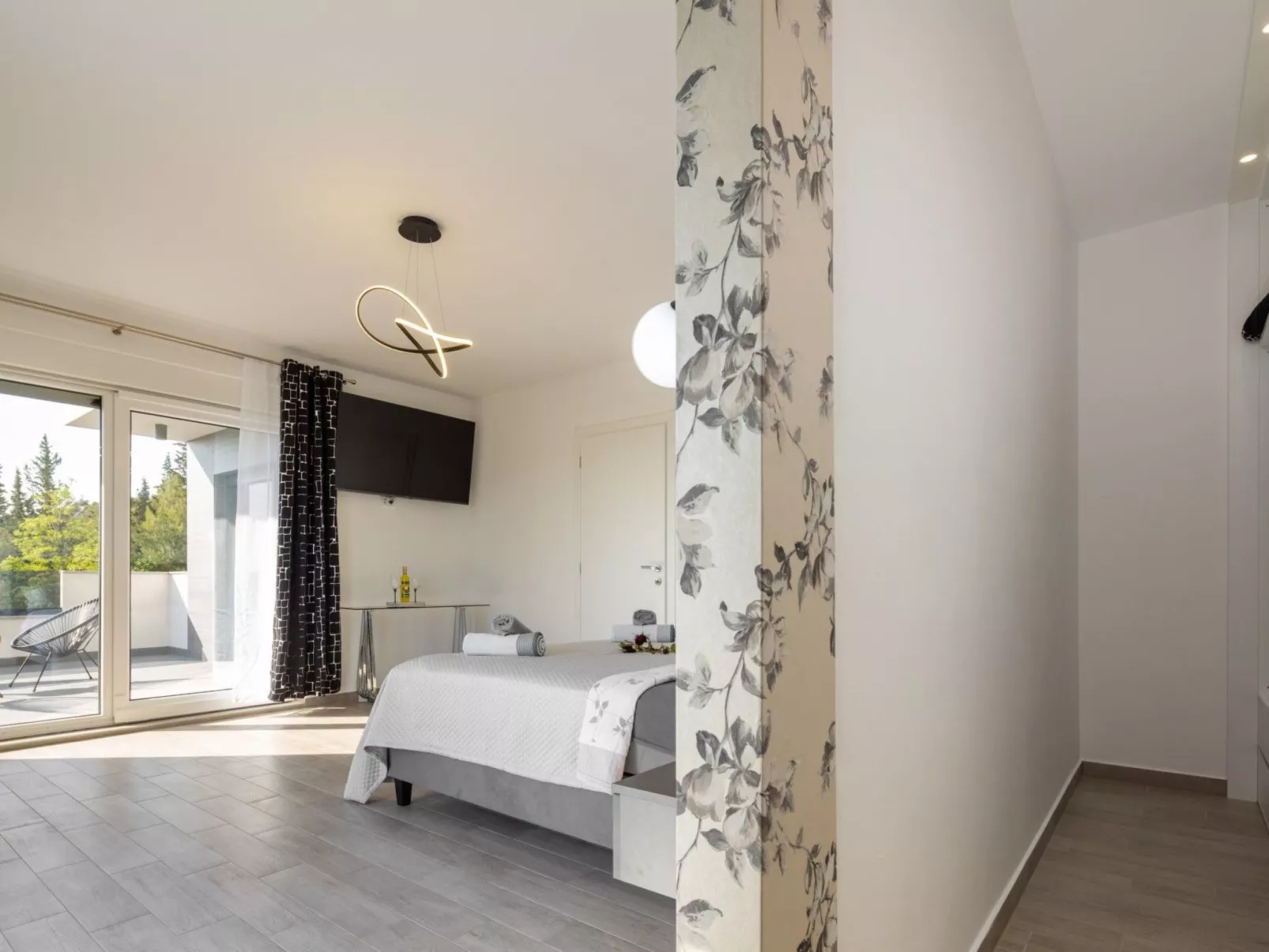 Villa Bura mit Pool und tollem Ausblick-Inside