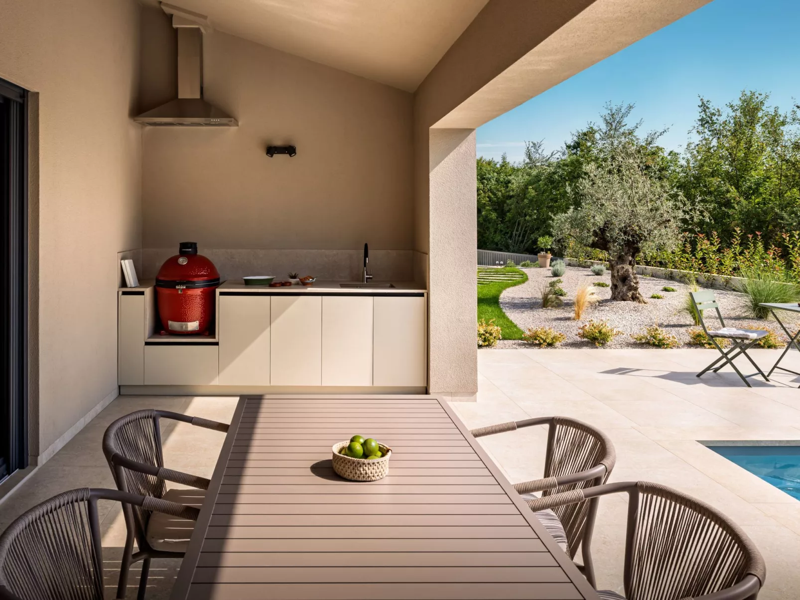 Design Villa Nux für 5 Personen mit beheiztem Pool-Inside