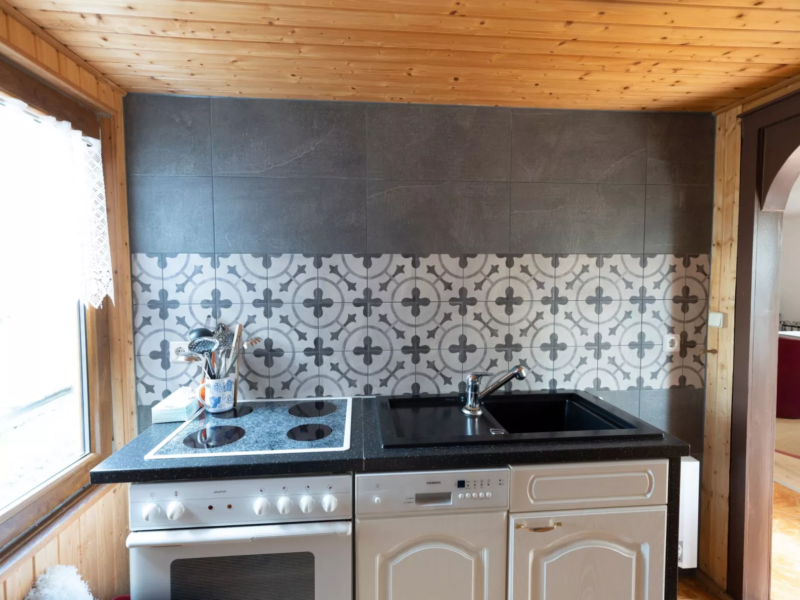 Blockhütte Rudolf-Inside