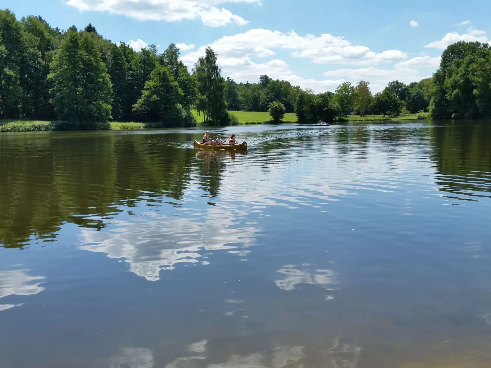 Heidebungalow-Draußen