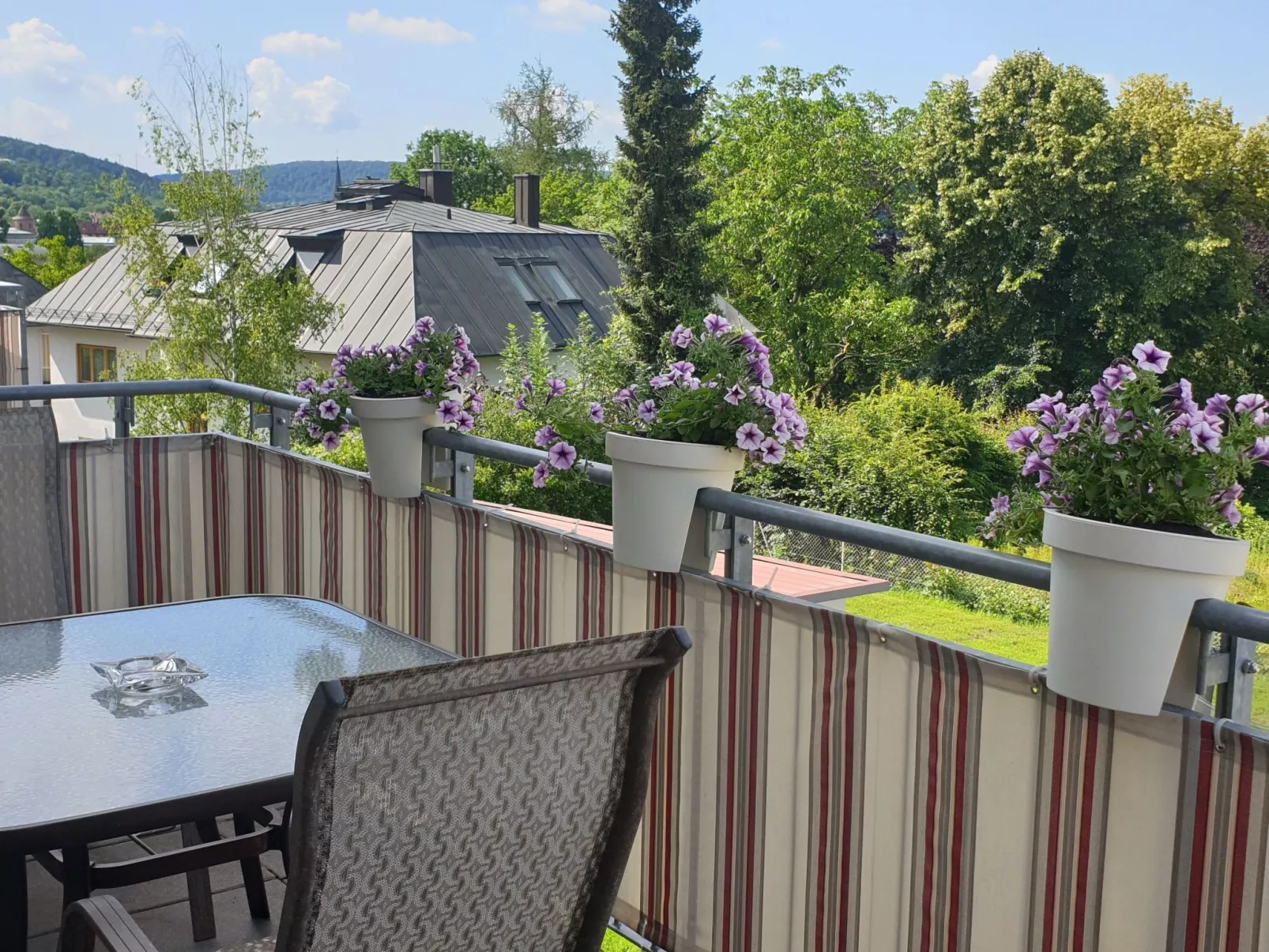 Große Wohnung mit Balkon in Bad Kissingen-Outside
