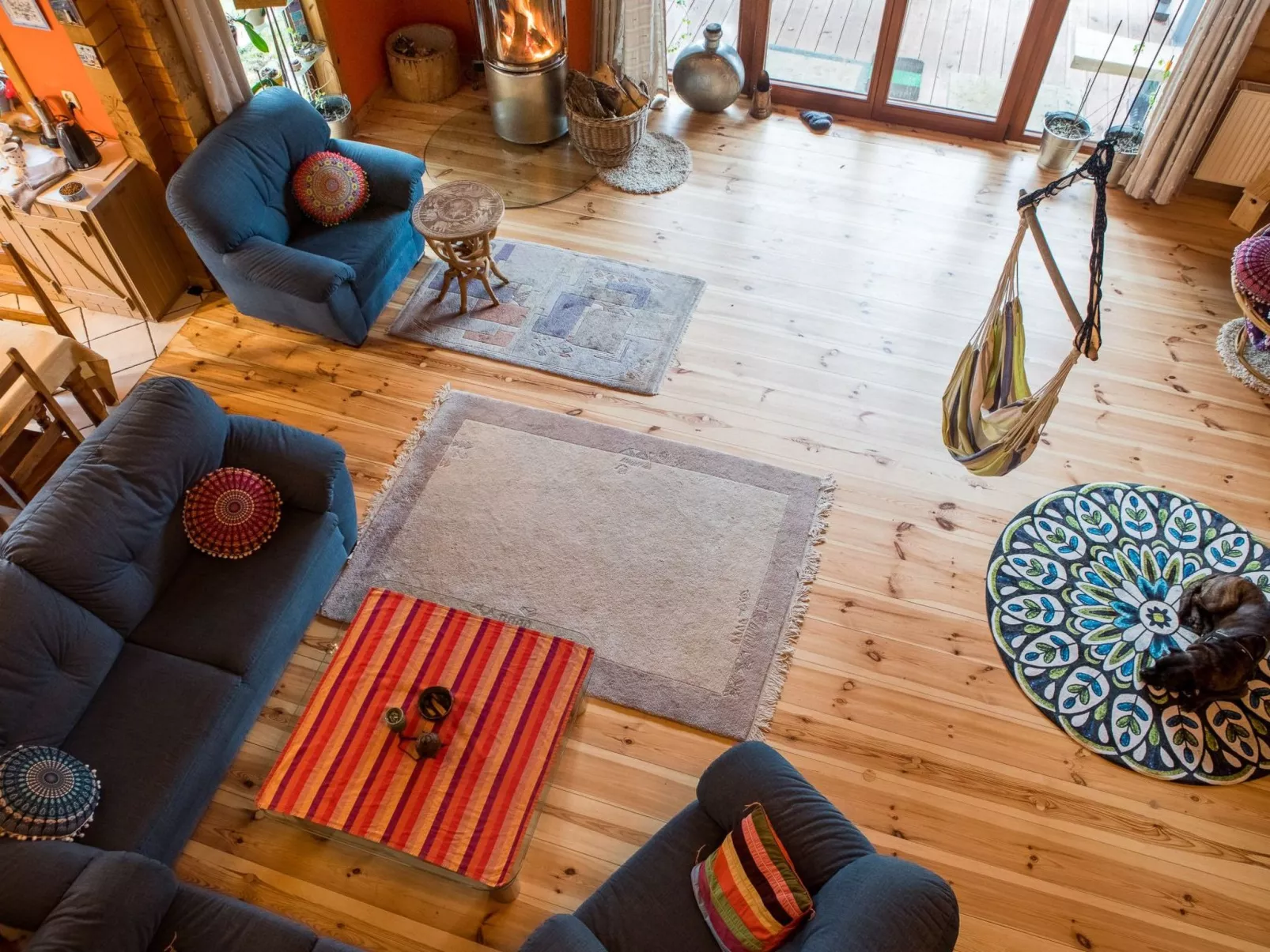 Saunabereich in Kepa - Vogelhaus-Dedans