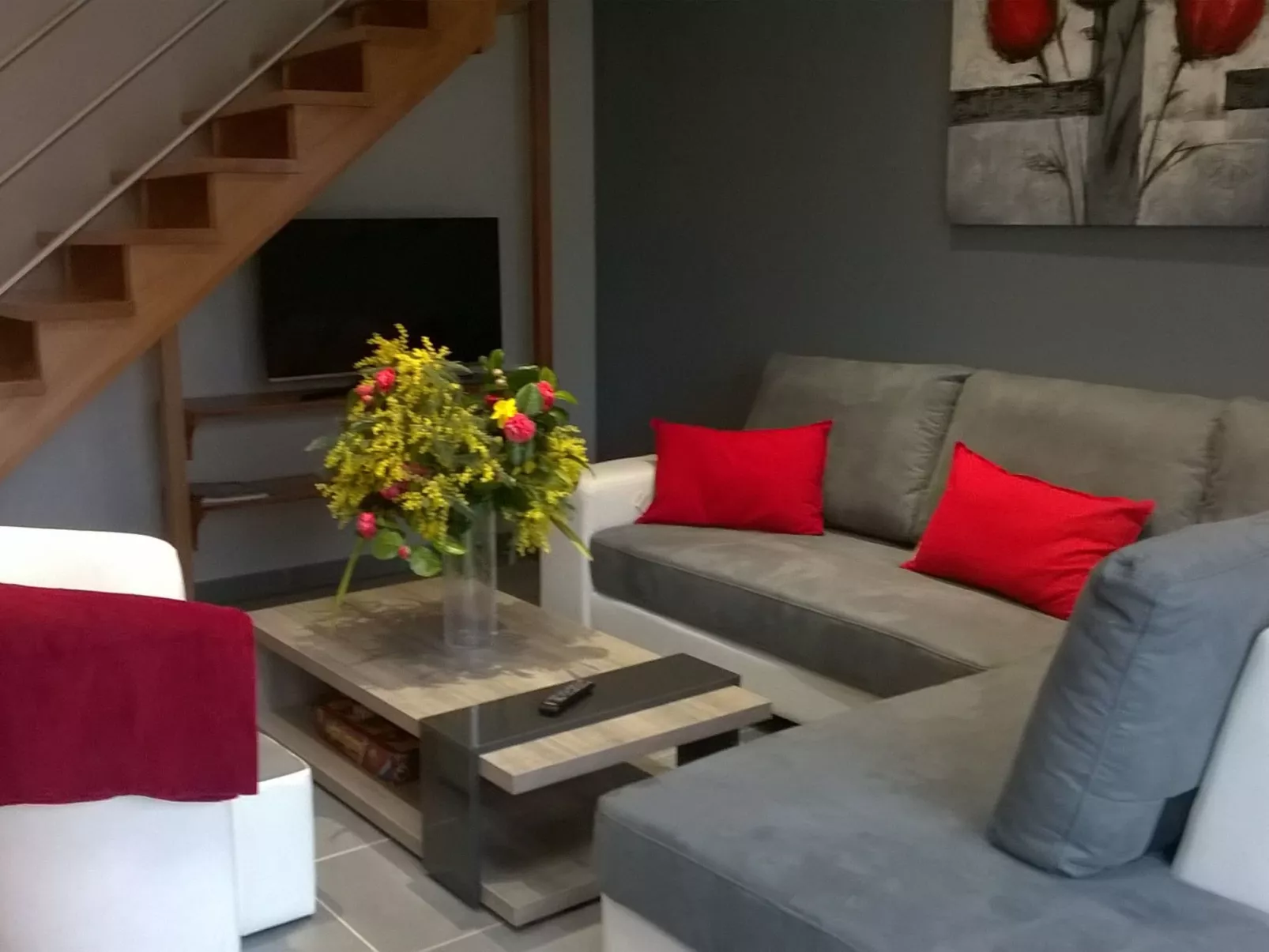 Gite de carractère renoviert mit Geschmack im Jahr 2017-Inside