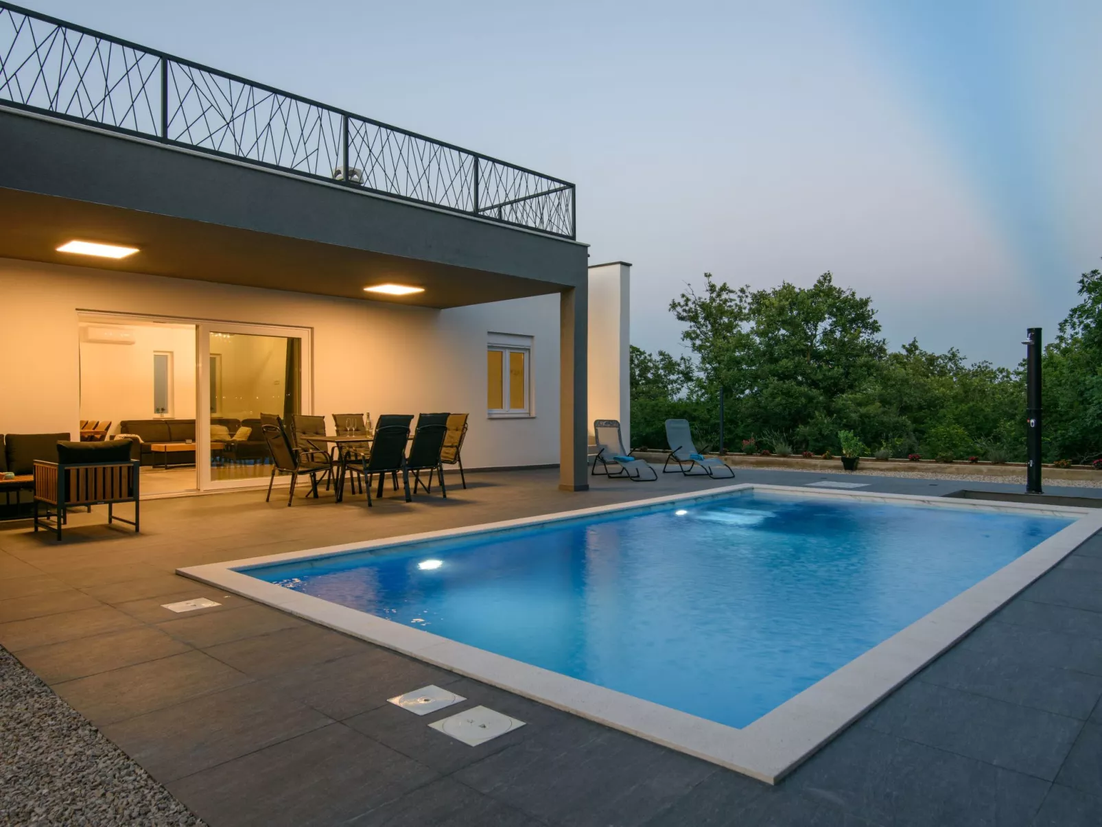 Villa Tempest in der Nähe von Zadar-Outside