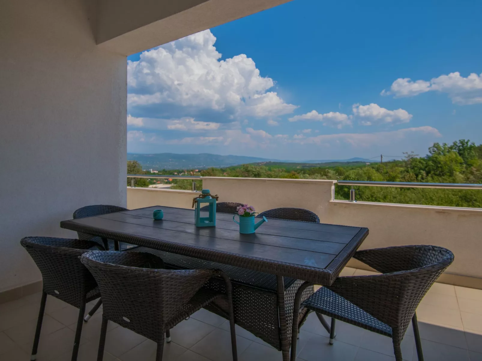 Freistehende Villa Iva Grubine mit Privatpool-Outside