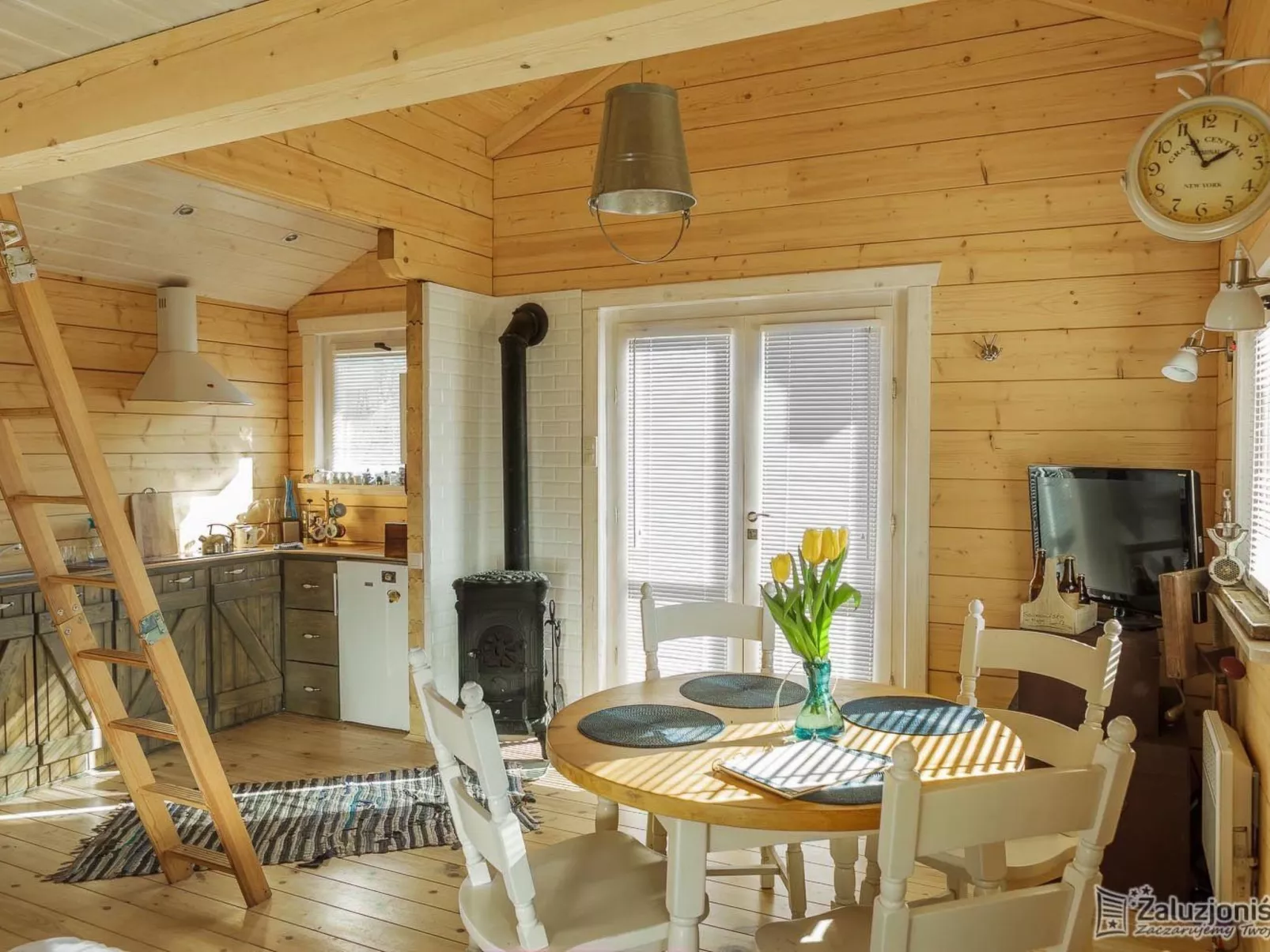 Saunabereich im Circle - Blue House-Dedans