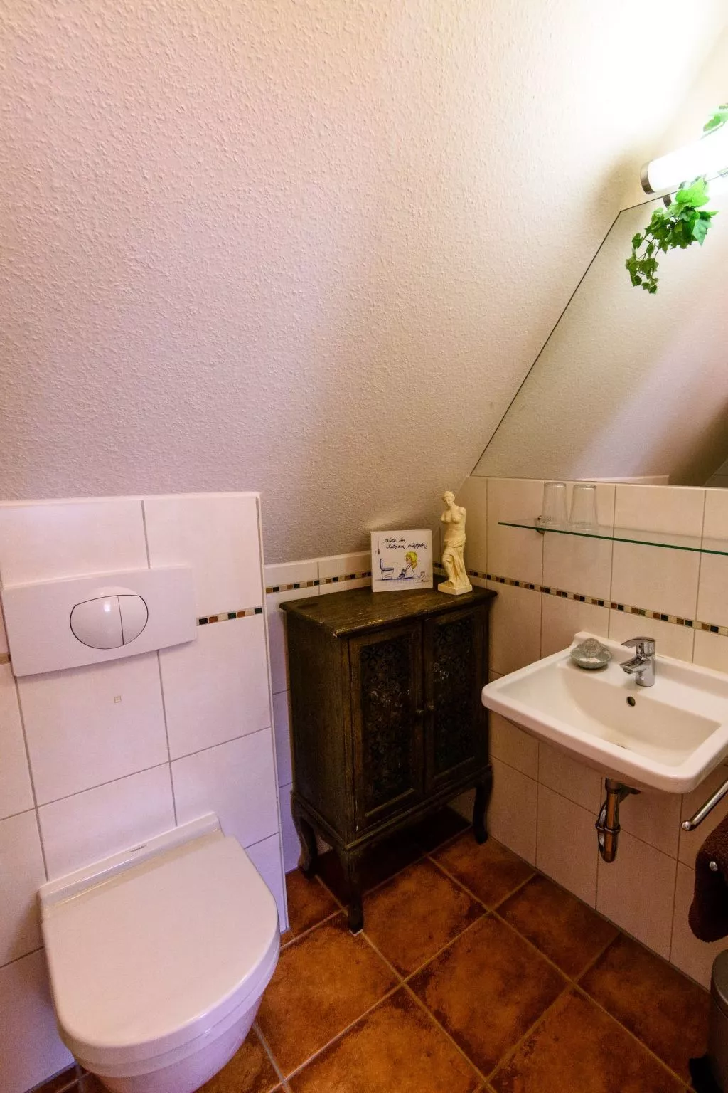 Gemütliche Wohnung in Bracht mit Garten-Inside