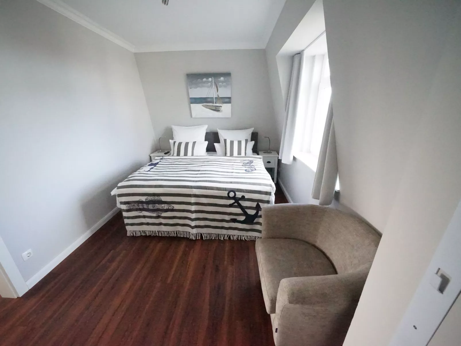 Wohnung mit Sonnenbalkon und Strandnähe-Drinnen