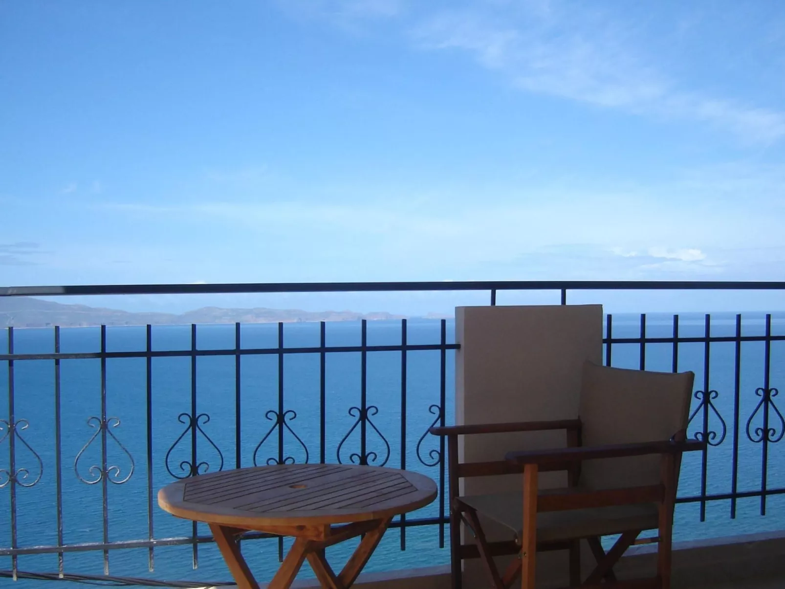 Appartement mit Balkon-Draußen