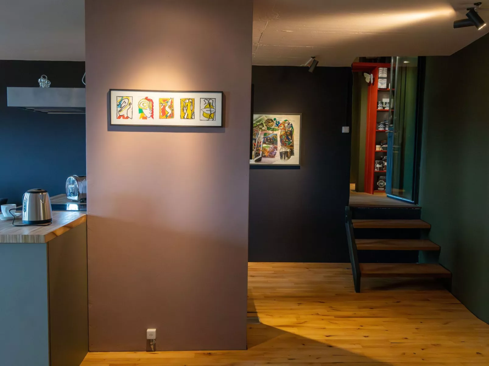 Studio de l'artist-Dedans