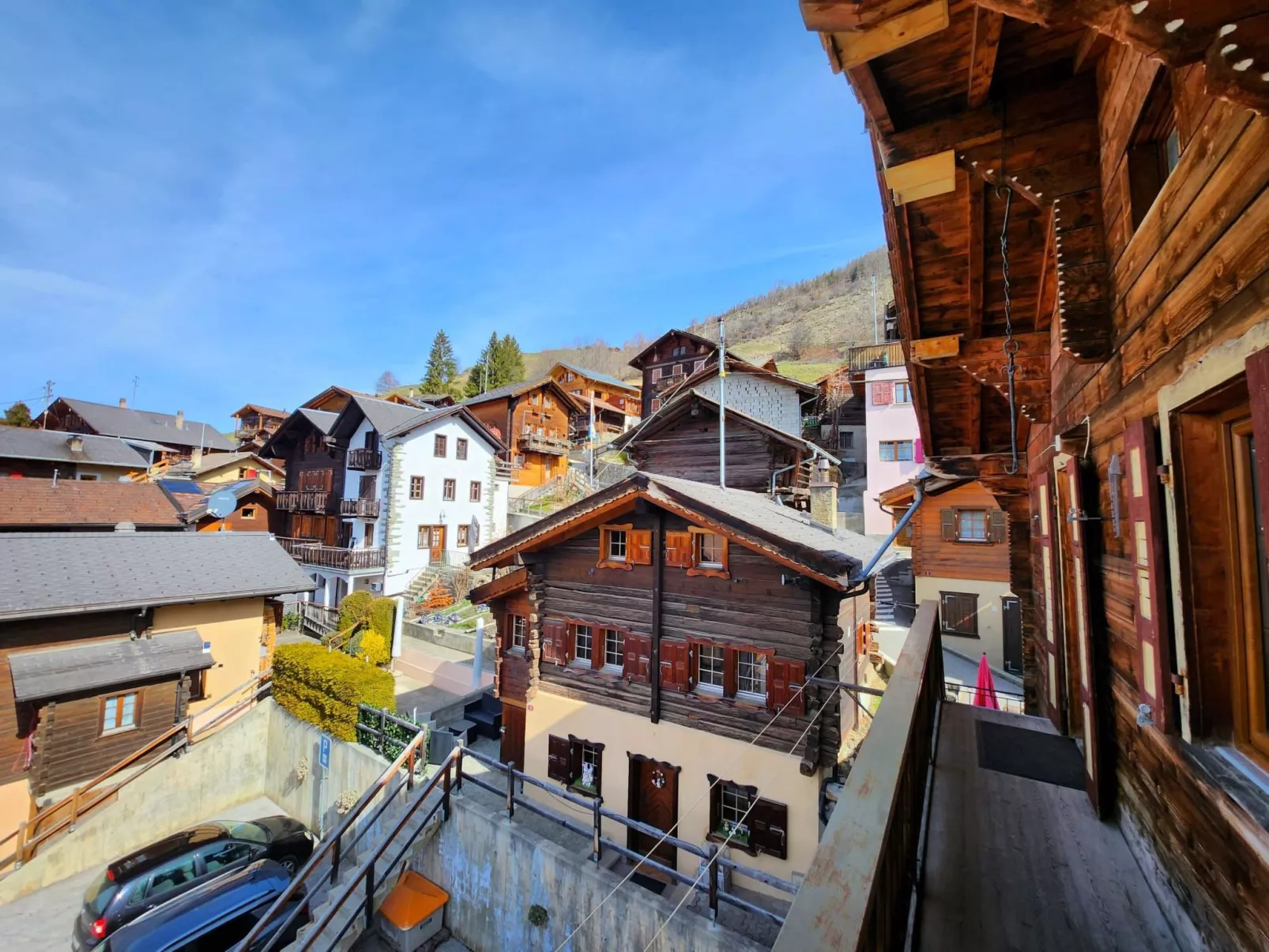 Typische Wohnung Le Ver Luisant. Val d'Hérens-Inside