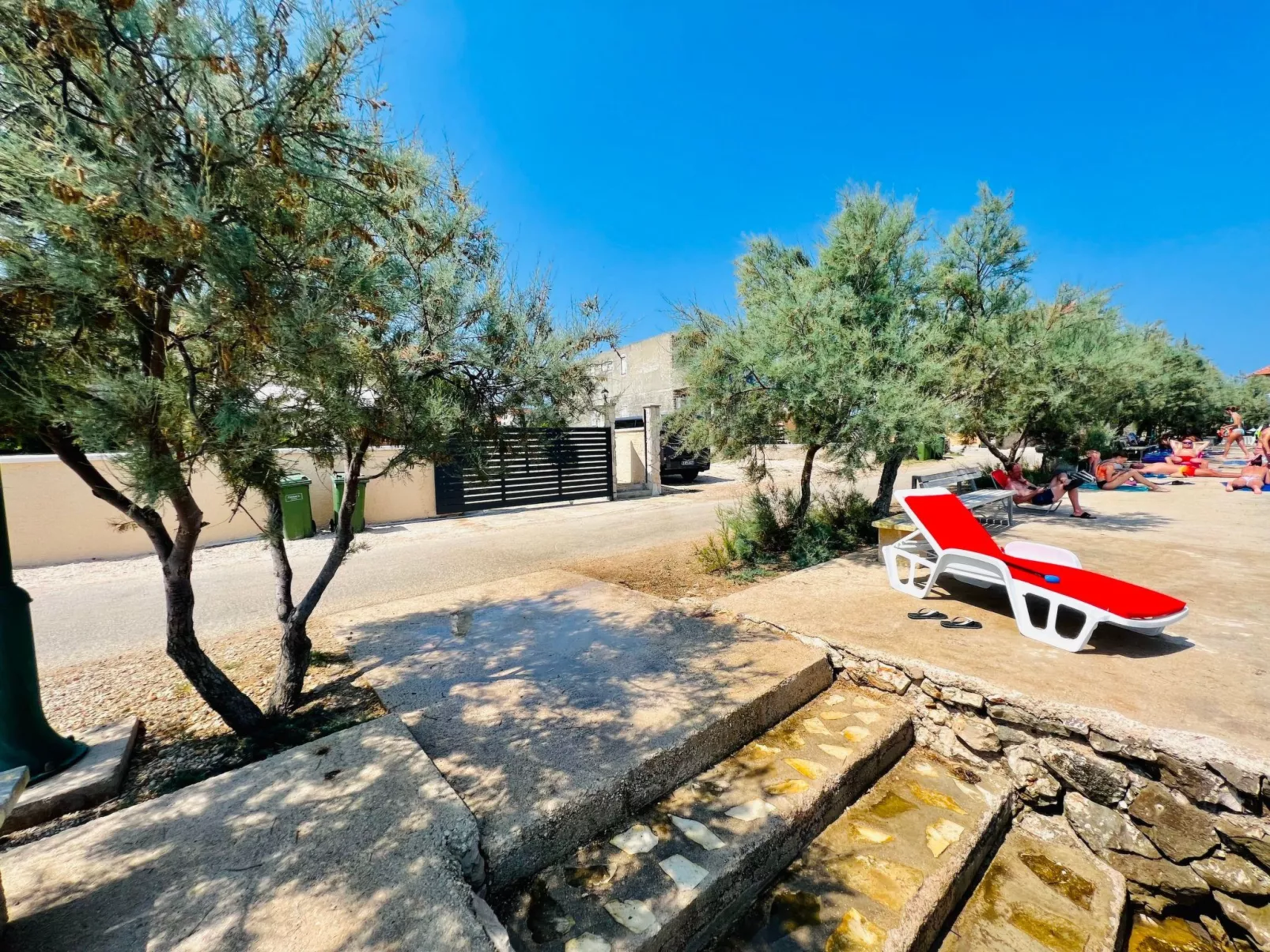 Pasman' Wohnung mit Blick aufs Wasser-Dehors