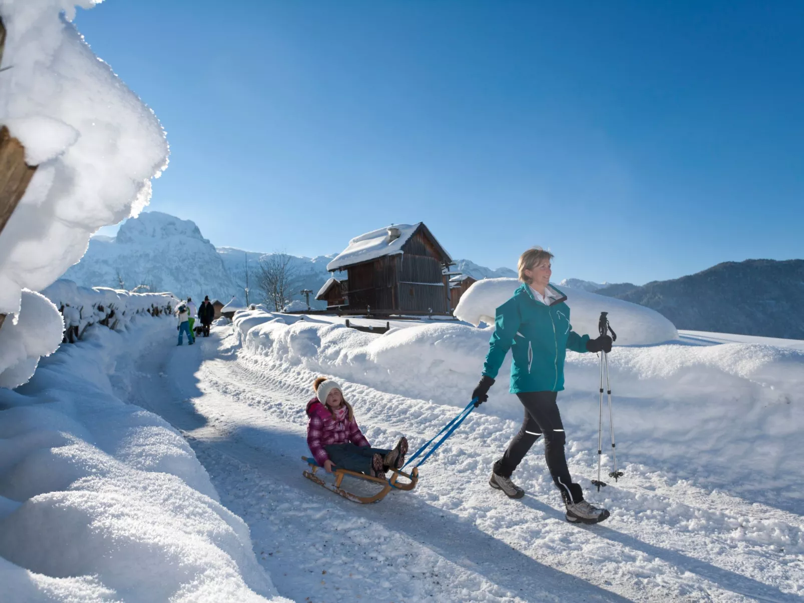Appartement Bergkristall mit Gebirgsblick-Outside