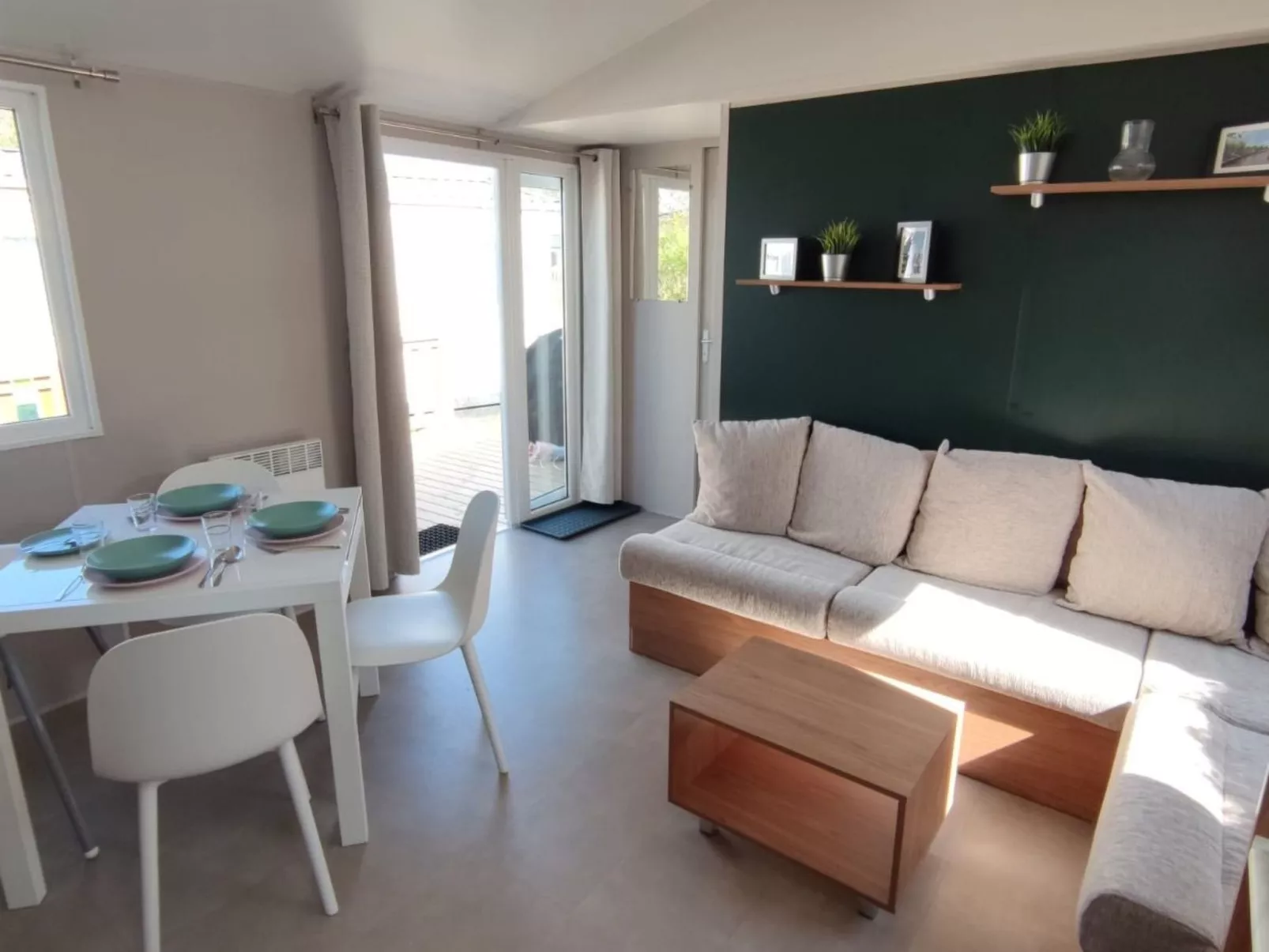 Mobilheim Herz Lauwersoog - Chalet Pampusplaat 03-Inside