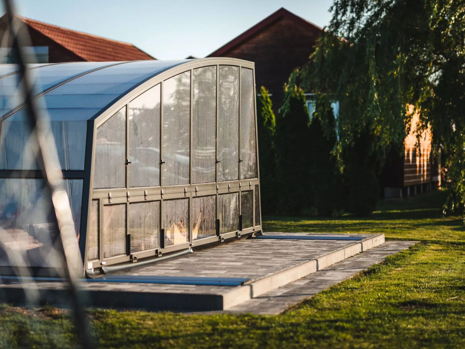 Mit Schwimmbad-Inside